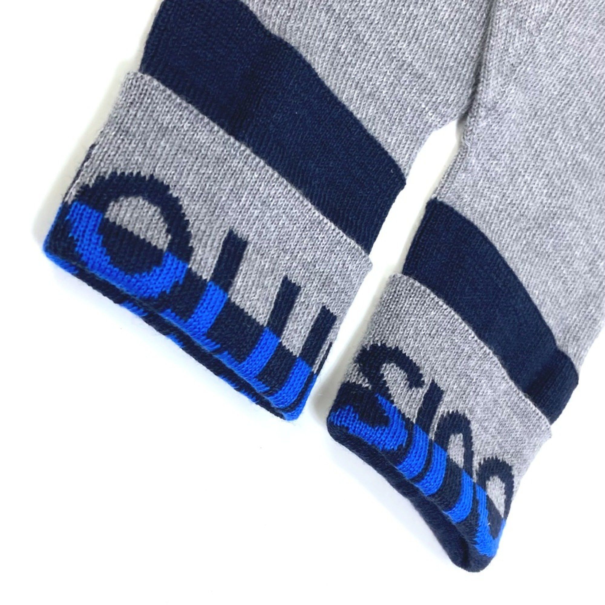 Louis Vuitton Louis Vuitton M71247 gloves Glove gray blue Size ONE SIZE - 3 Thumbnail