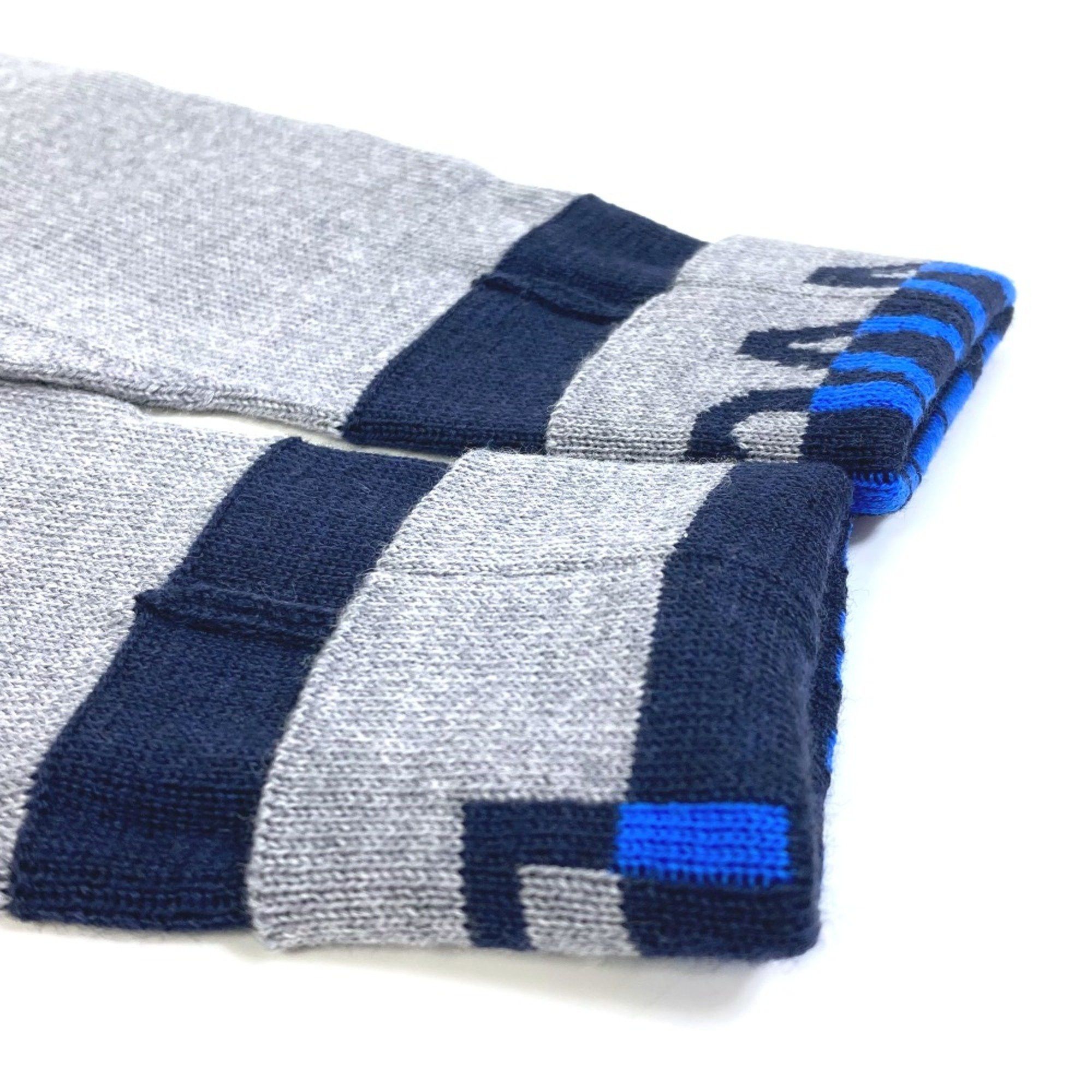 Louis Vuitton Louis Vuitton M71247 gloves Glove gray blue Size ONE SIZE - 7 Thumbnail