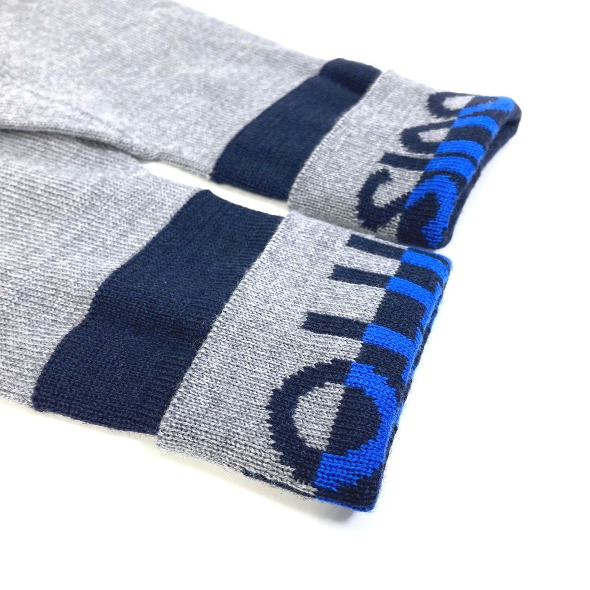Louis Vuitton Louis Vuitton M71247 gloves Glove gray blue Size ONE SIZE - 4 Thumbnail