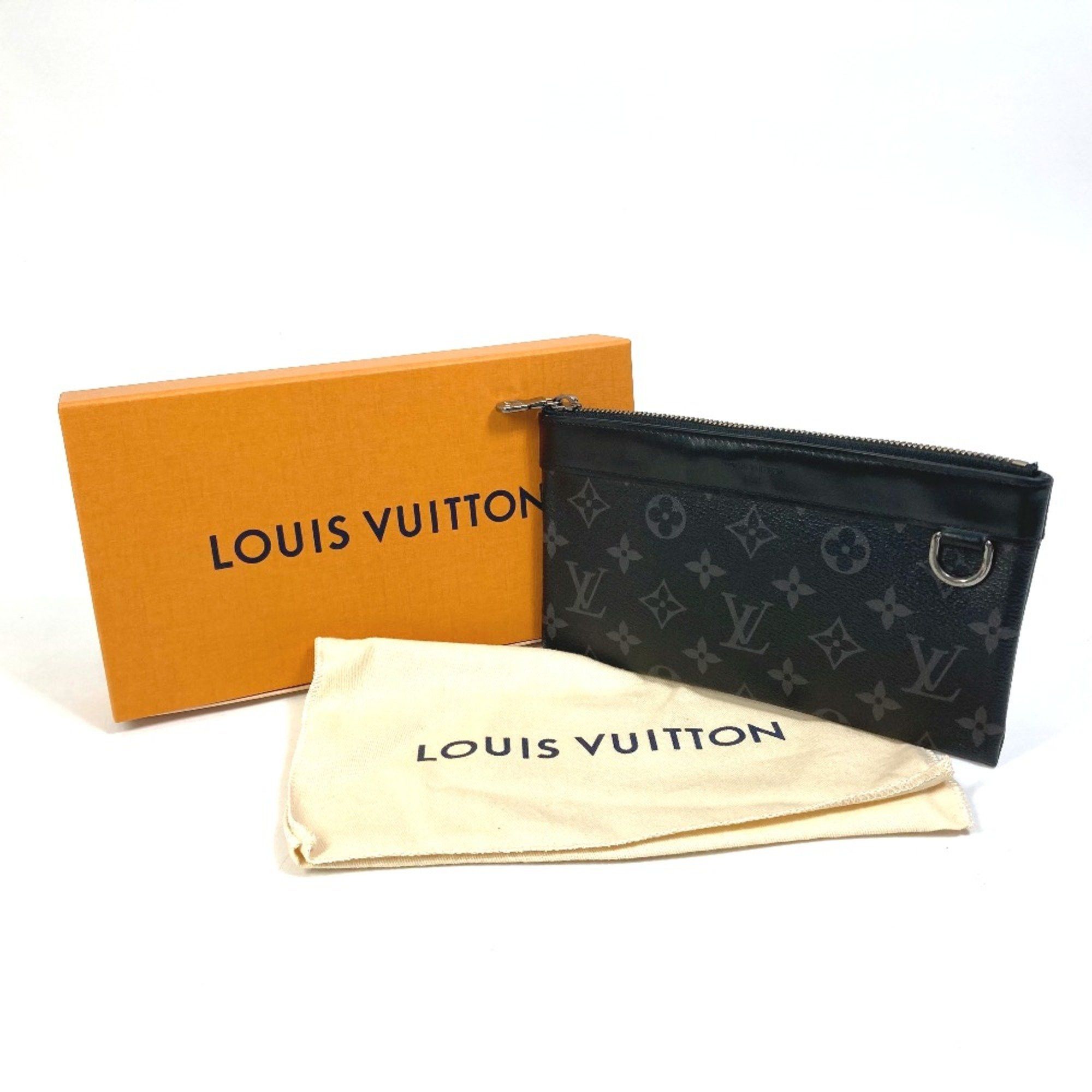 Louis Vuitton Louis Vuitton M44323 MonogramEclipse Smartphone case Pouch Black Size ONE SIZE - 13 Thumbnail