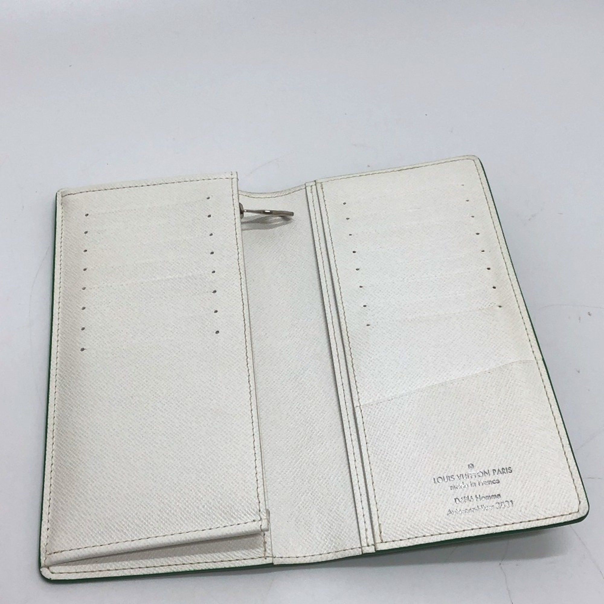 Louis Vuitton Louis Vuitton M80801 Monogram Everyday LV Bifold Long Wallet Green SilverHardware Size ONE SIZE - 7 Thumbnail