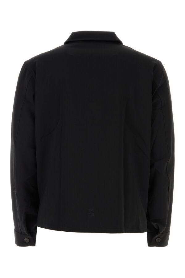 Givenchy Black Wool Blend Shirt Size US M / EU 48-50 / 2 - 4 Thumbnail