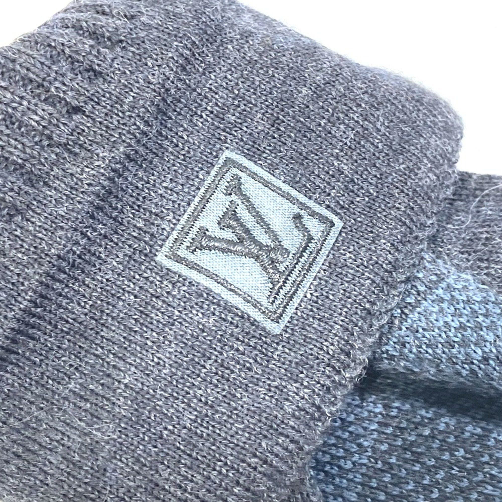 Louis Vuitton Louis Vuitton M70008 Damier Graphite Gloves knit Glove Gray Based Blue Based Size ONE SIZE - 4 Thumbnail