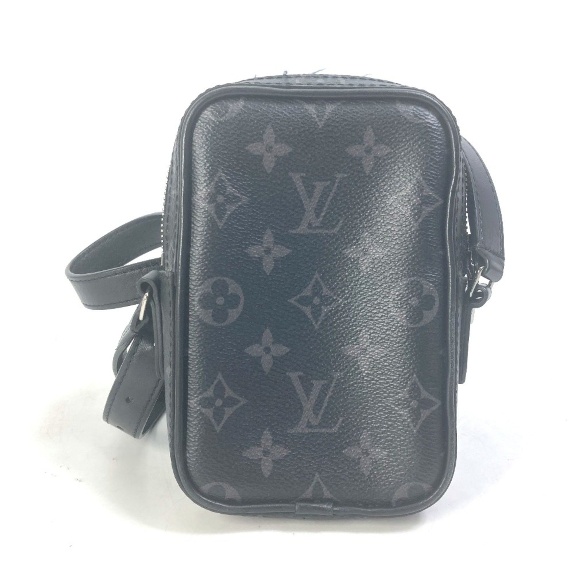 Louis Vuitton Louis Vuitton M45928 Monogram Eclipse Trunk Print Bag Comic Crossbody Shoulder Bag Black Size ONE SIZE - 2 Thumbnail