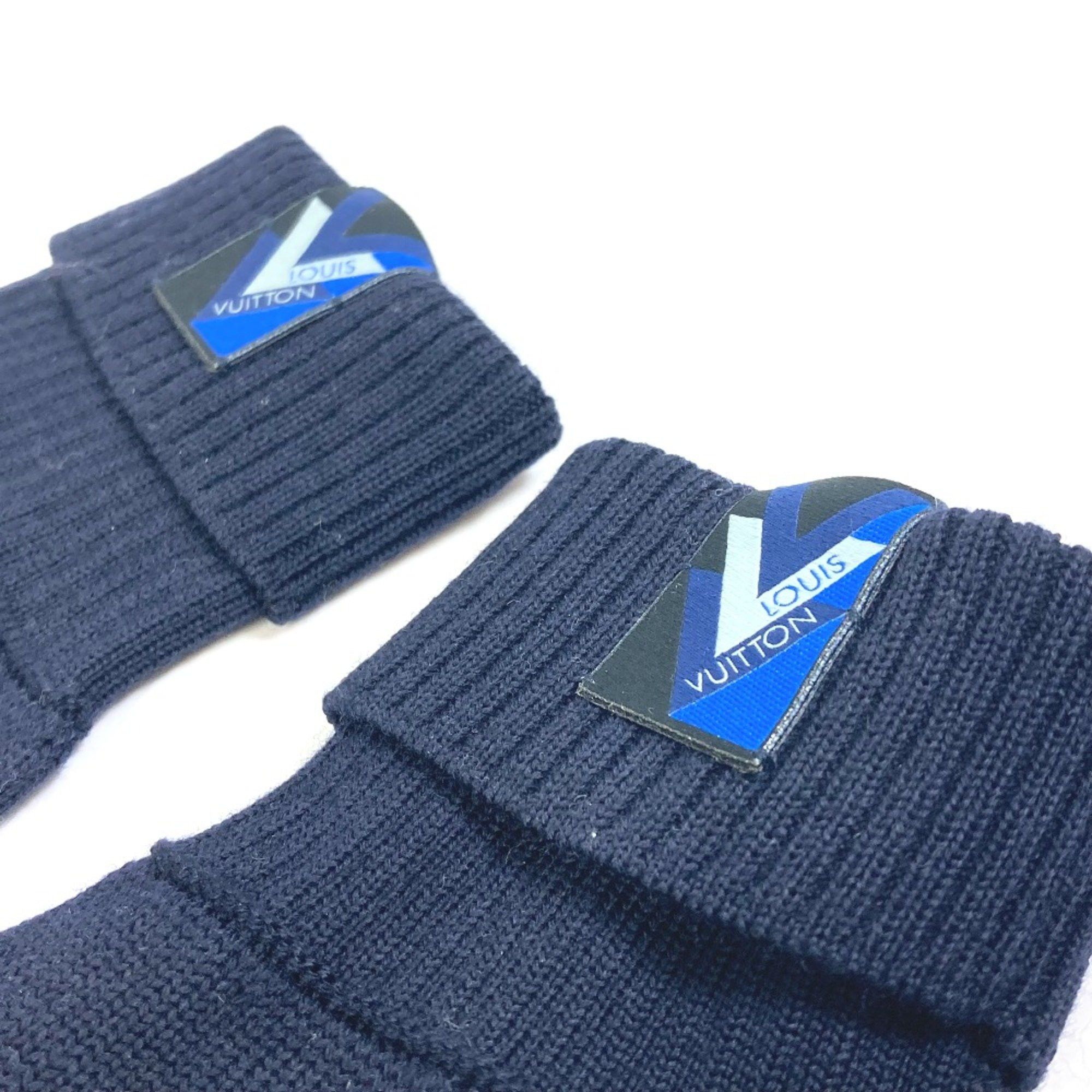 Louis Vuitton Louis Vuitton M70305 gloves Glove Navy Size ONE SIZE - 4 Thumbnail