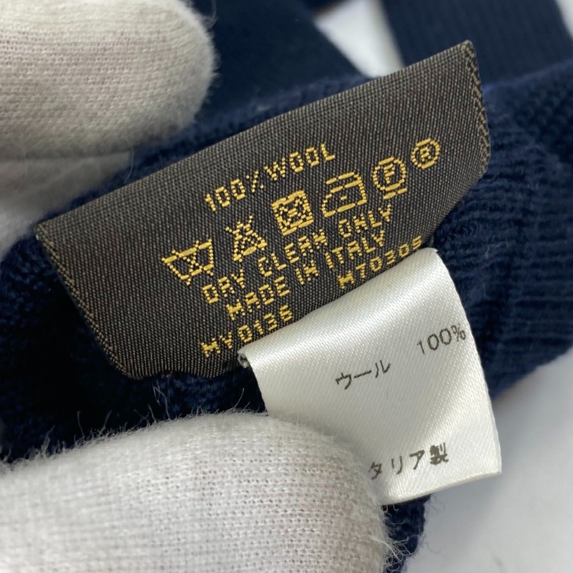Louis Vuitton Louis Vuitton M70305 gloves Glove Navy Size ONE SIZE - 9 Thumbnail