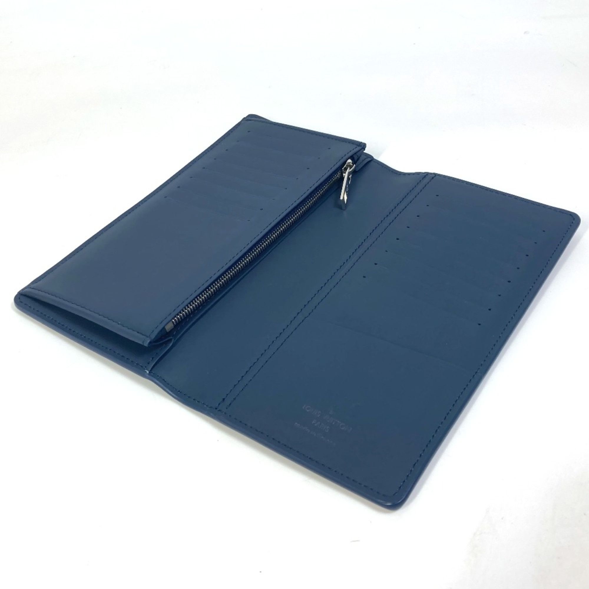 Louis Vuitton Louis Vuitton M81810 Bifold Long Wallet Marine Navy Size ONE SIZE - 7 Thumbnail