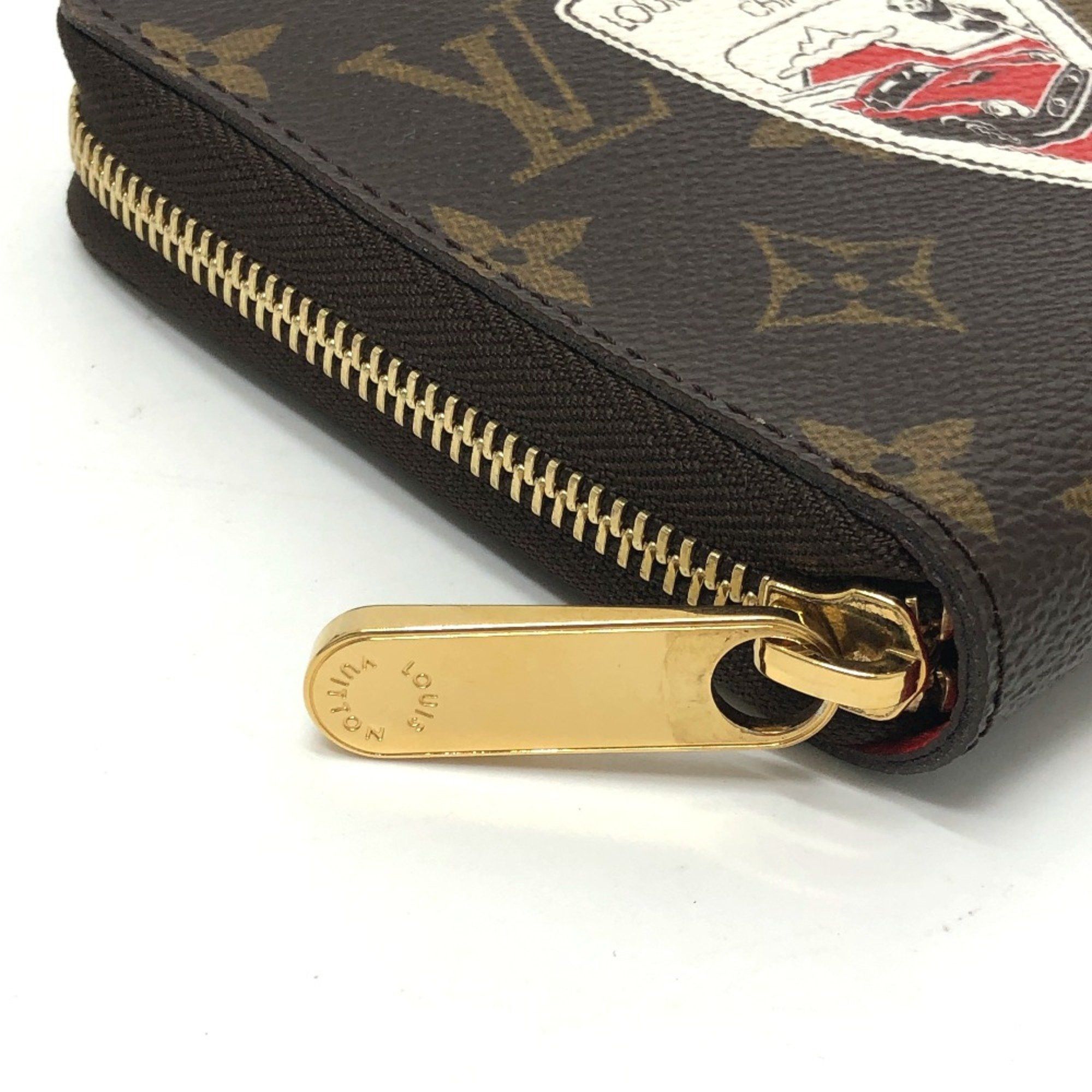 Louis Vuitton Louis Vuitton M66553 Monogram Zippy Organizer Long Wallet Brown Size ONE SIZE - 5 Thumbnail