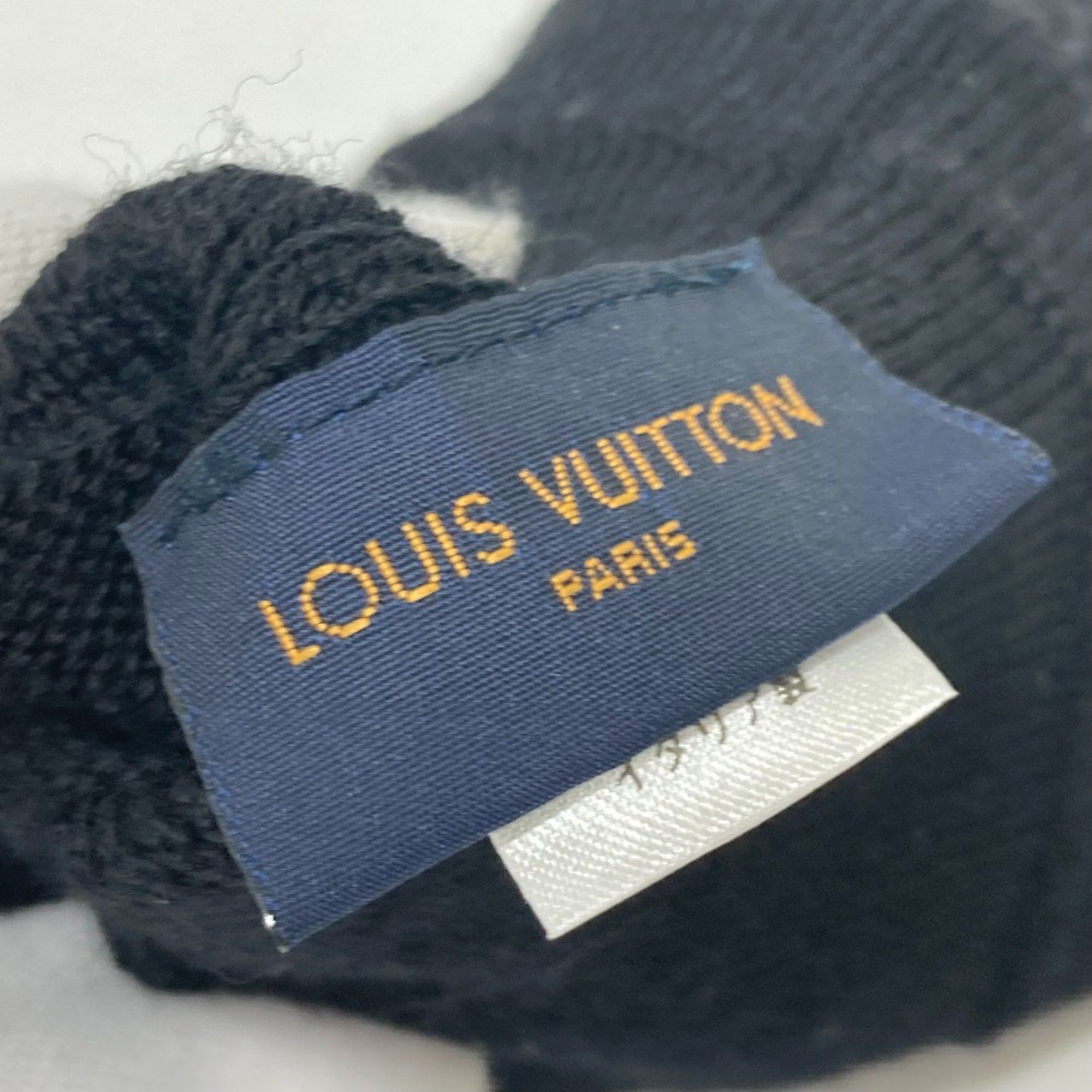Louis Vuitton Louis Vuitton M73470 gloves Glove Black gray Size ONE SIZE - 6 Thumbnail