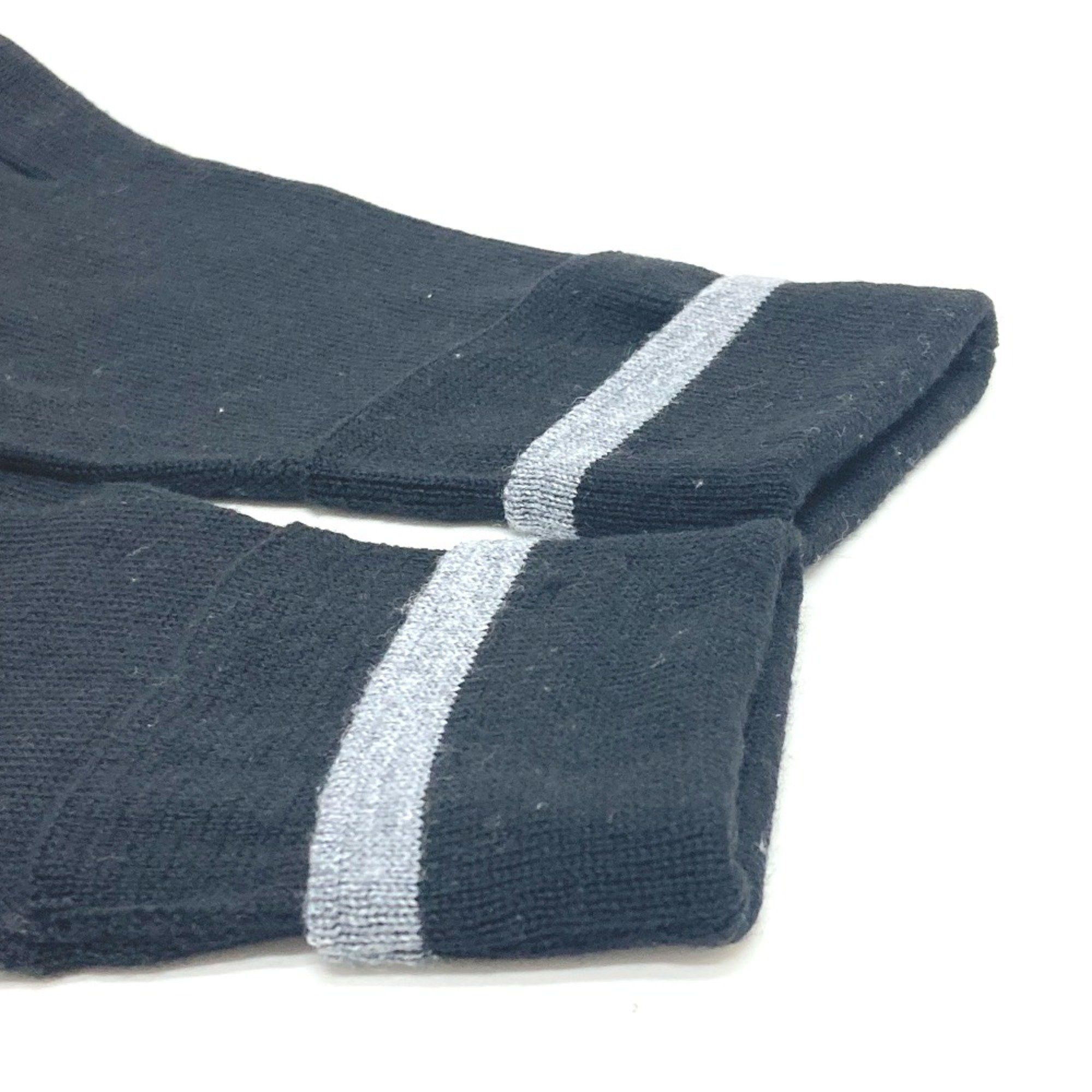 Louis Vuitton Louis Vuitton M73470 gloves Glove Black gray Size ONE SIZE - 3 Thumbnail