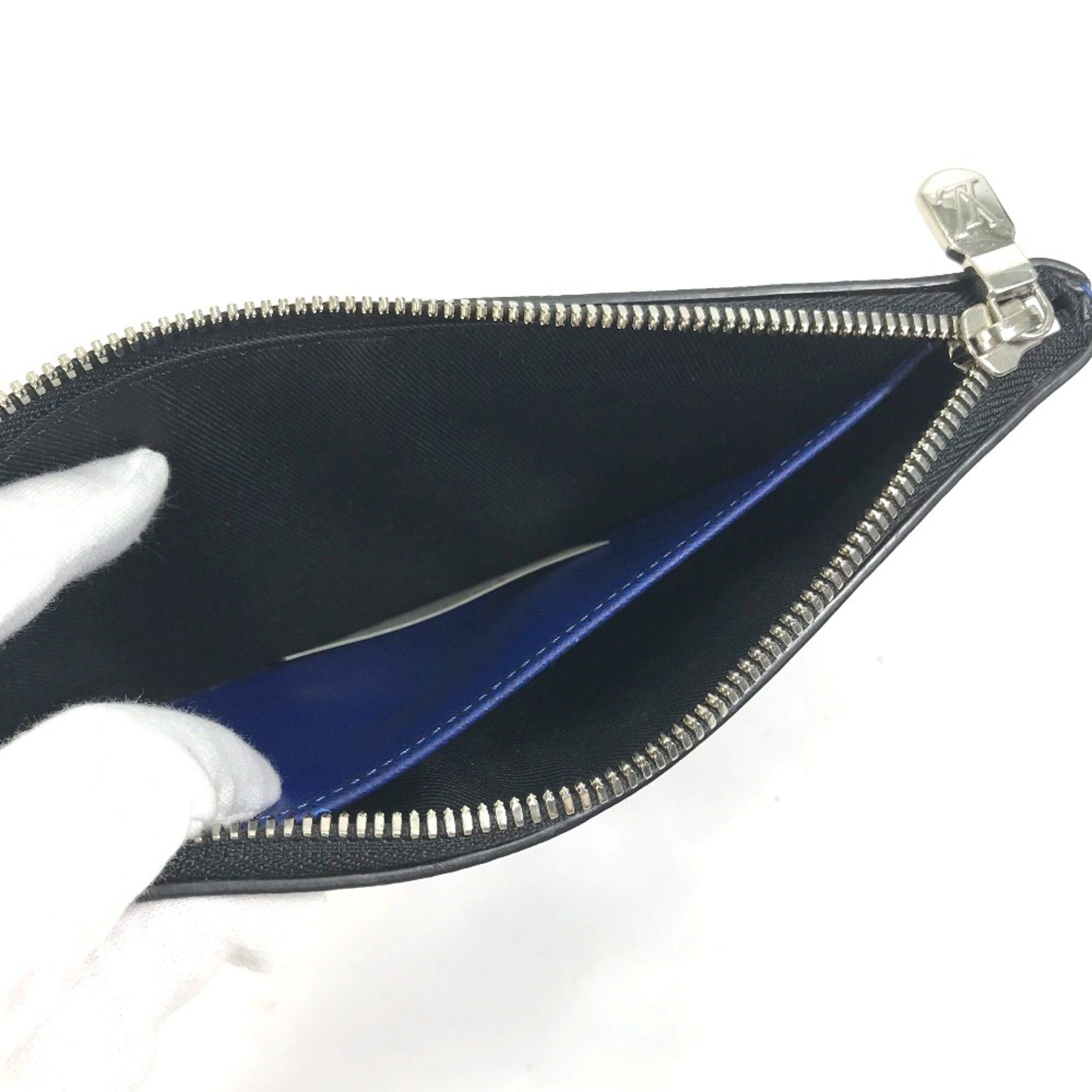 Louis Vuitton Louis Vuitton M30278 Taigalama Clutch bag accessory case pouch Pouch blue Size ONE SIZE - 11 Thumbnail