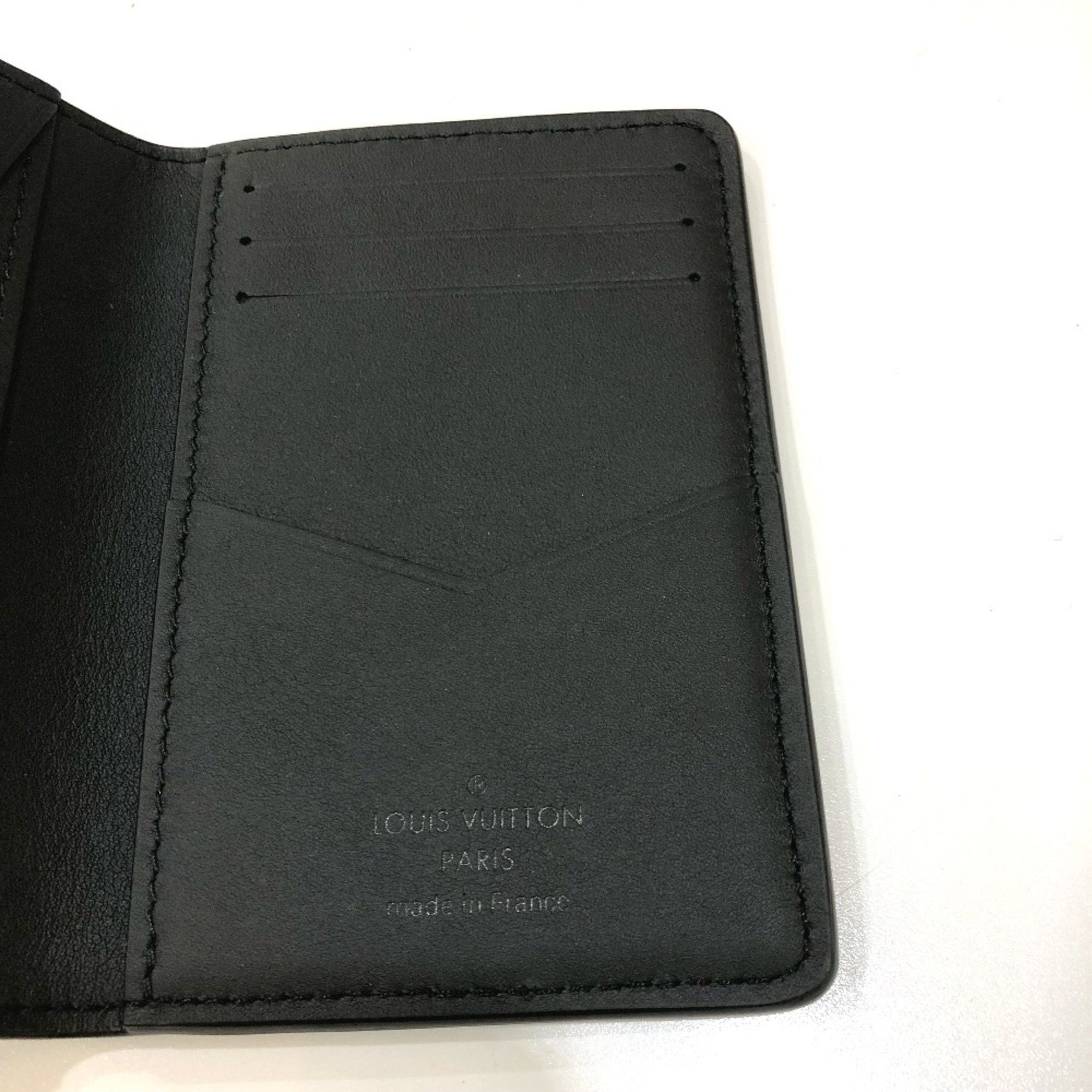 Louis Vuitton Louis Vuitton M82372 Monogram pass case/business Card Case Black Size ONE SIZE - 9 Thumbnail