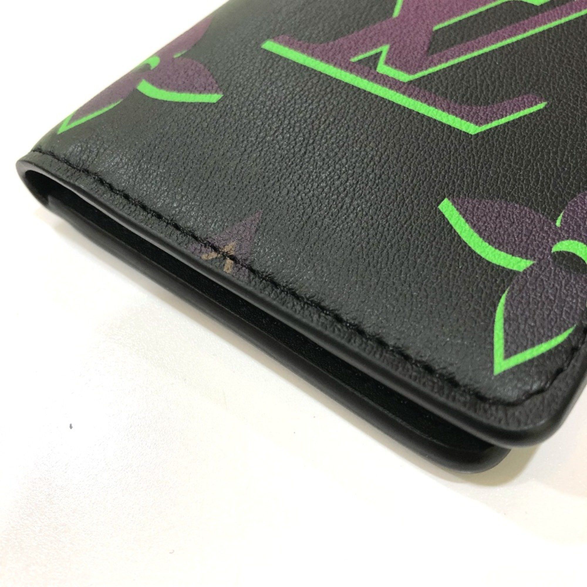 Louis Vuitton Louis Vuitton M82372 Monogram pass case/business Card Case Black Size ONE SIZE - 4 Thumbnail