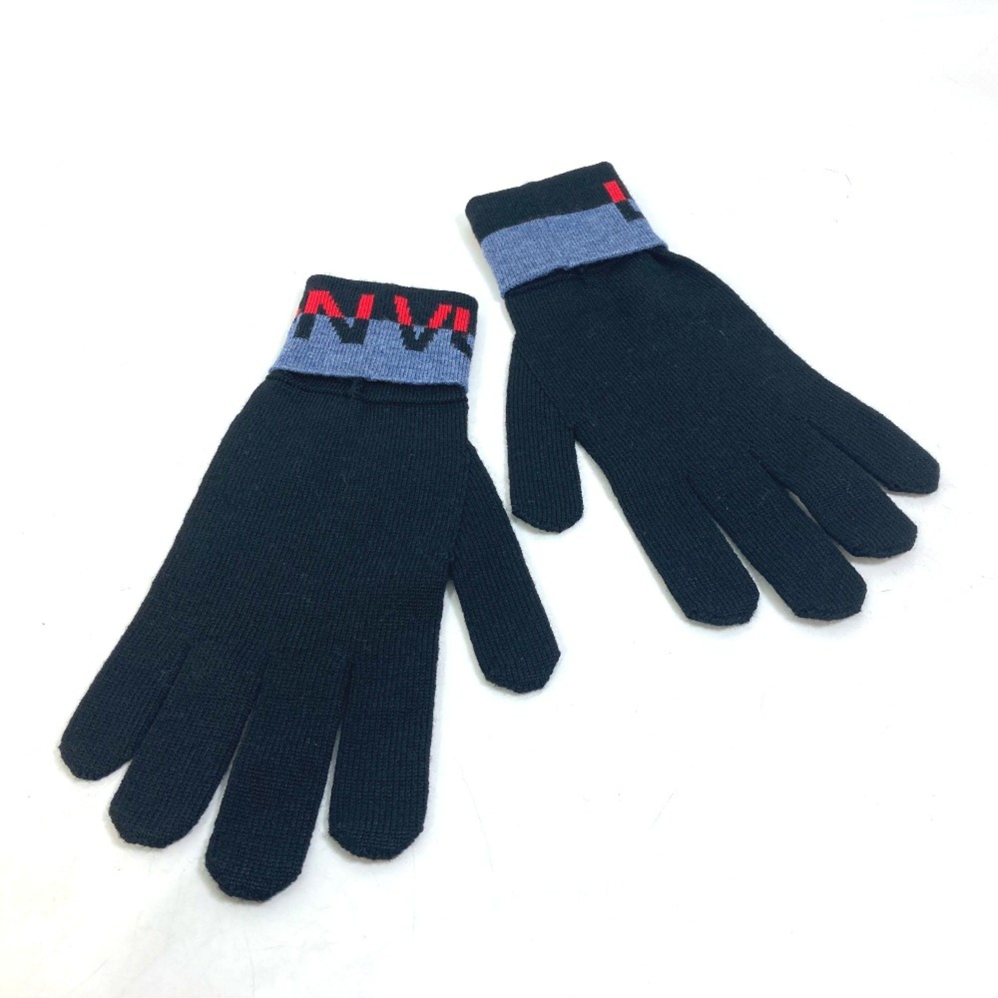 Louis Vuitton Louis Vuitton M71248 gloves Glove Black Red Size ONE SIZE - 2 Thumbnail