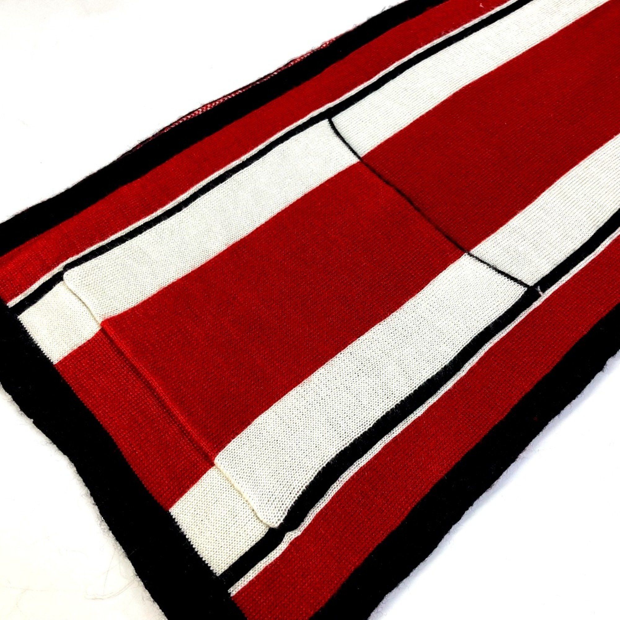 Louis Vuitton Louis Vuitton Scarf Red Size ONE SIZE - 8 Thumbnail
