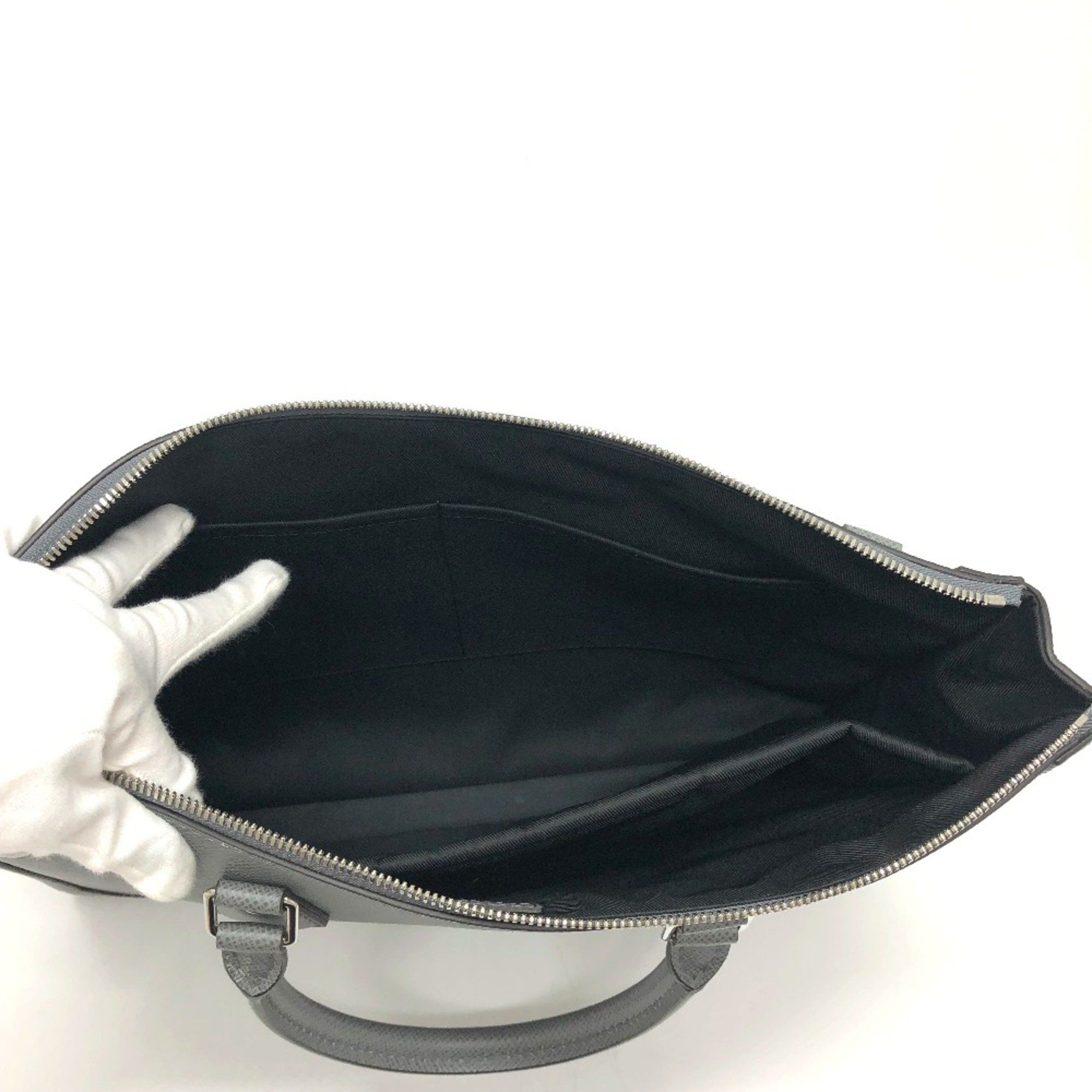 Louis Vuitton Louis Vuitton M30856 Taiga 2WAY/Bag Business bag Grassi gray SilverHardware Size ONE SIZE - 10 Thumbnail