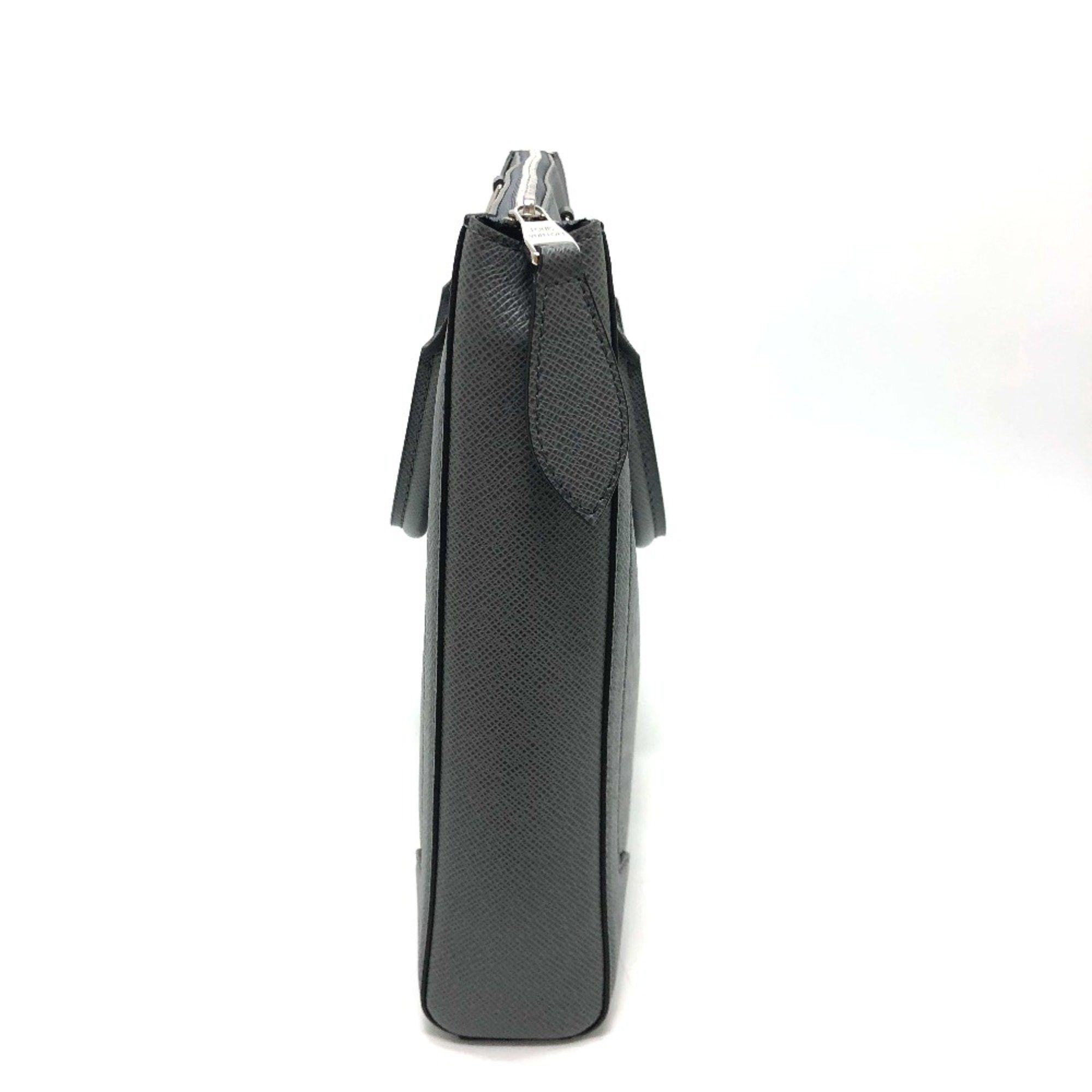 Louis Vuitton Louis Vuitton M30856 Taiga 2WAY/Bag Business bag Grassi gray SilverHardware Size ONE SIZE - 3 Thumbnail