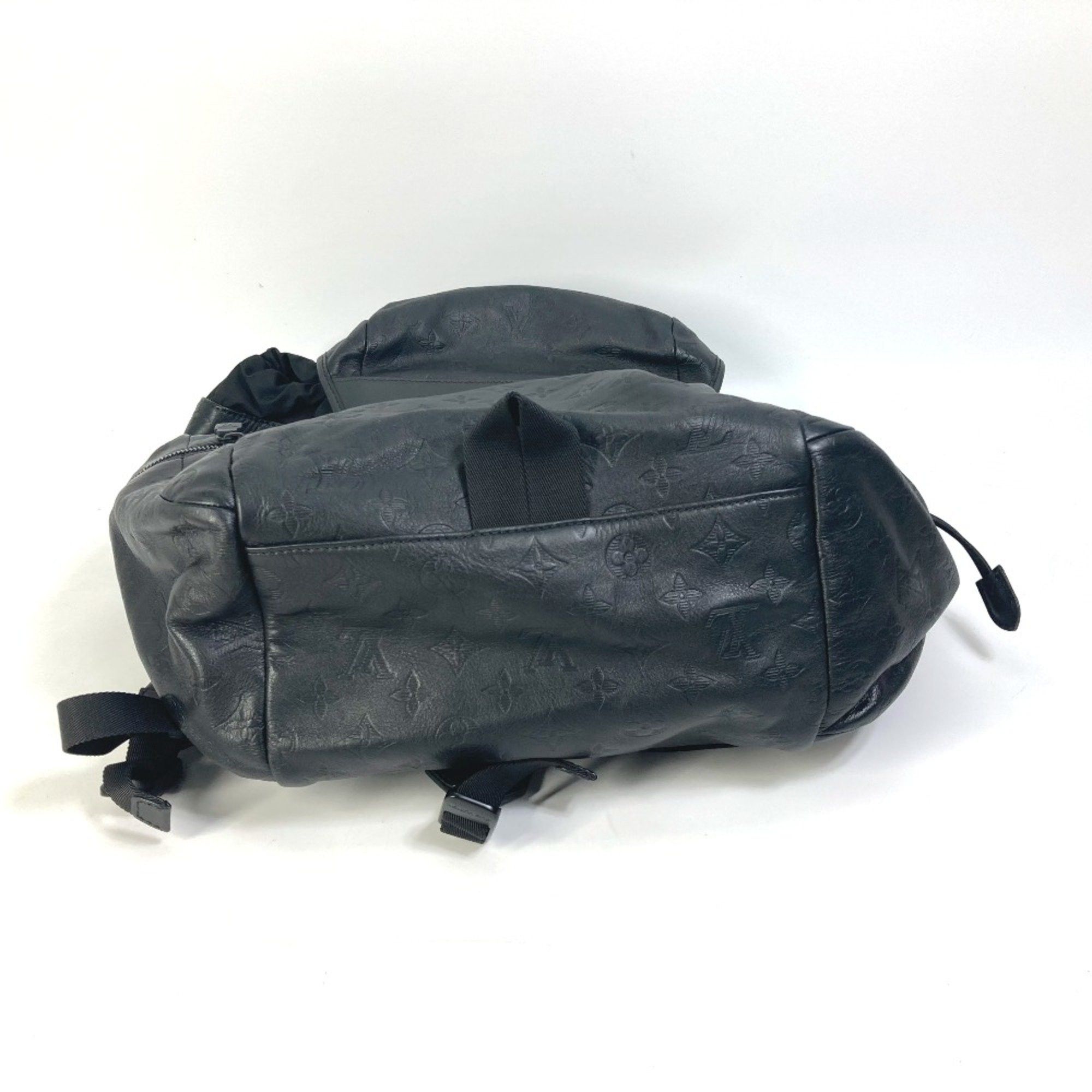 Louis Vuitton Louis Vuitton M43680 Monogram shadow Bag Backpack Black Size ONE SIZE - 9 Thumbnail