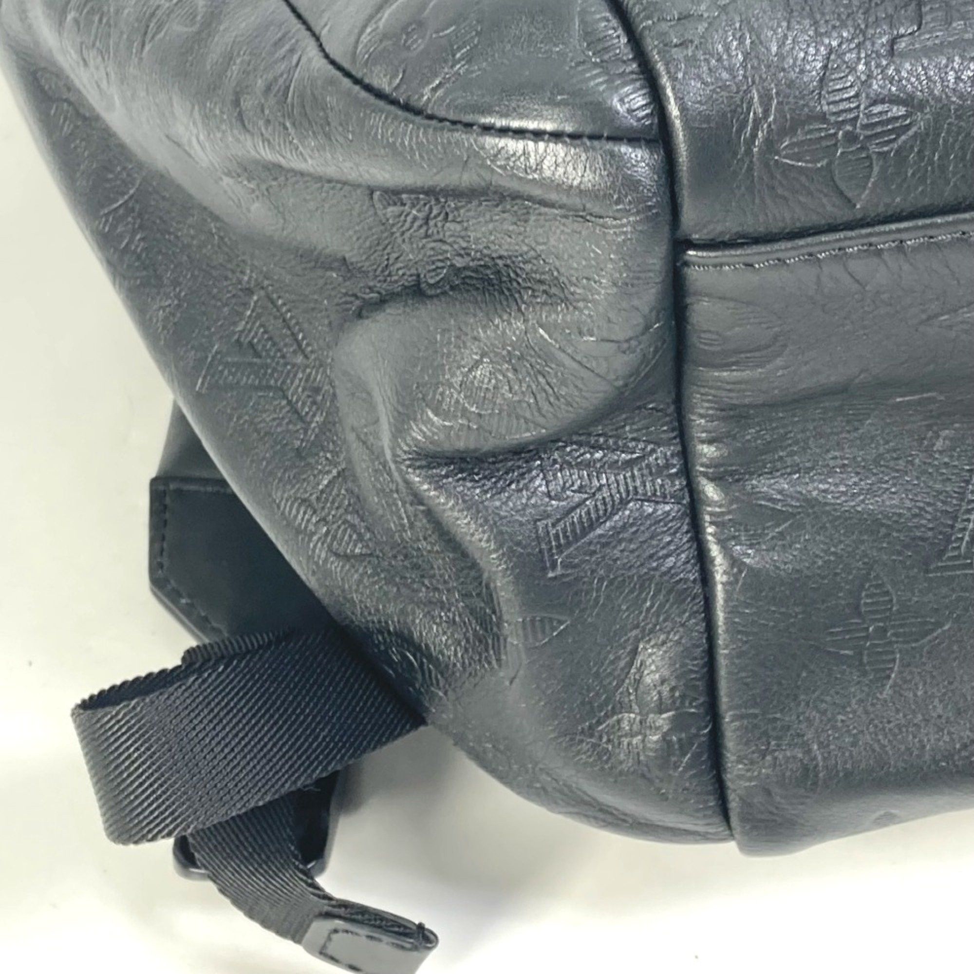 Louis Vuitton Louis Vuitton M43680 Monogram shadow Bag Backpack Black Size ONE SIZE - 11 Thumbnail