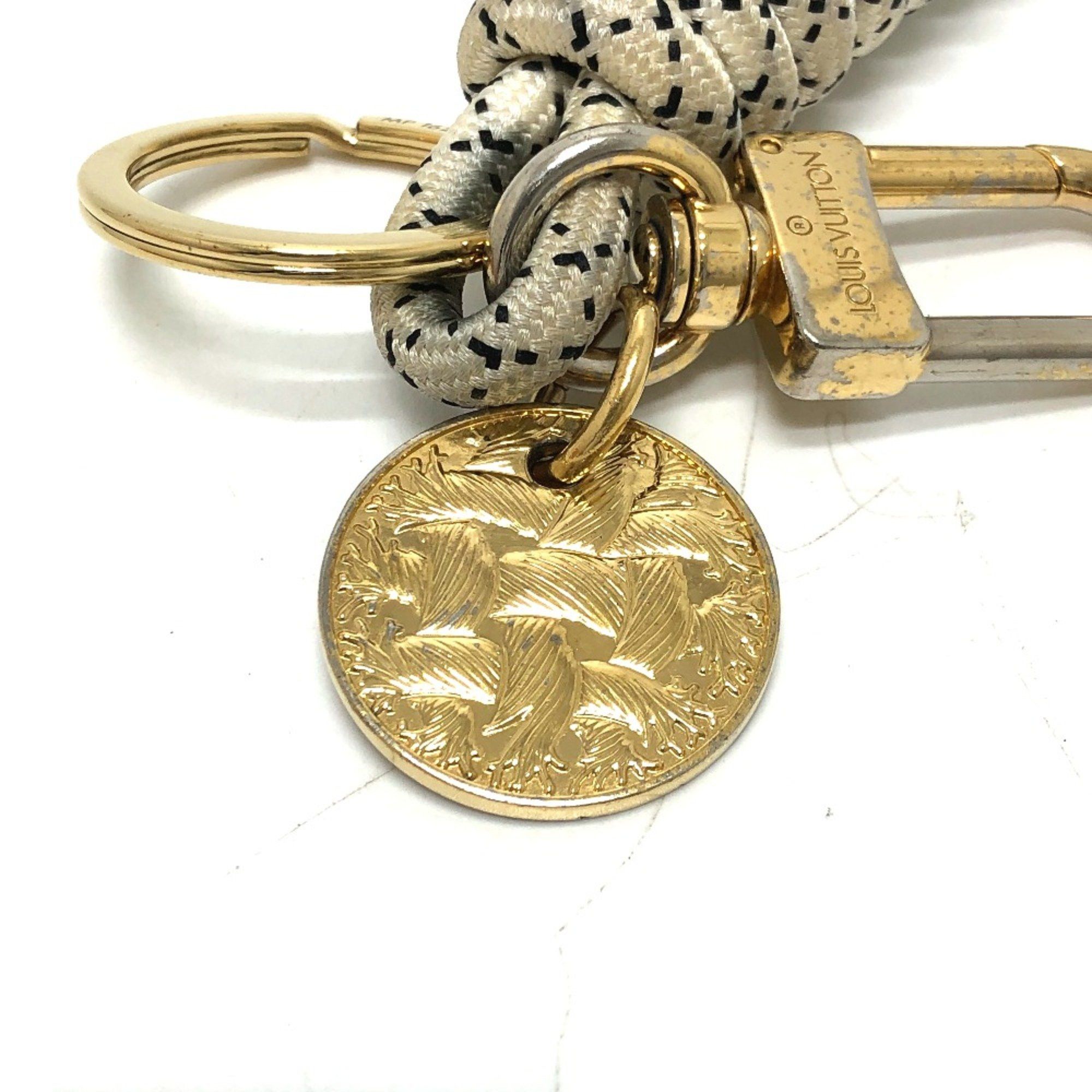 Louis Vuitton Louis Vuitton MP1623 Christopher-Nemes charm Key Holder White GoldHardware Size ONE SIZE - 4 Thumbnail