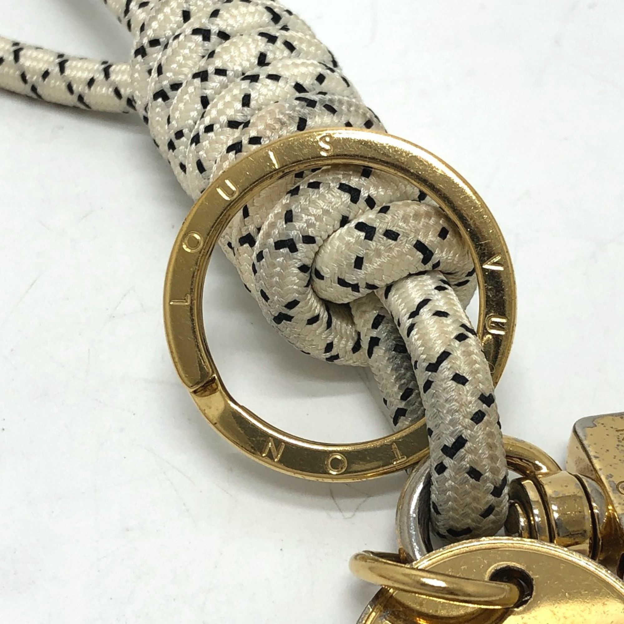 Louis Vuitton Louis Vuitton MP1623 Christopher-Nemes charm Key Holder White GoldHardware Size ONE SIZE - 6 Thumbnail
