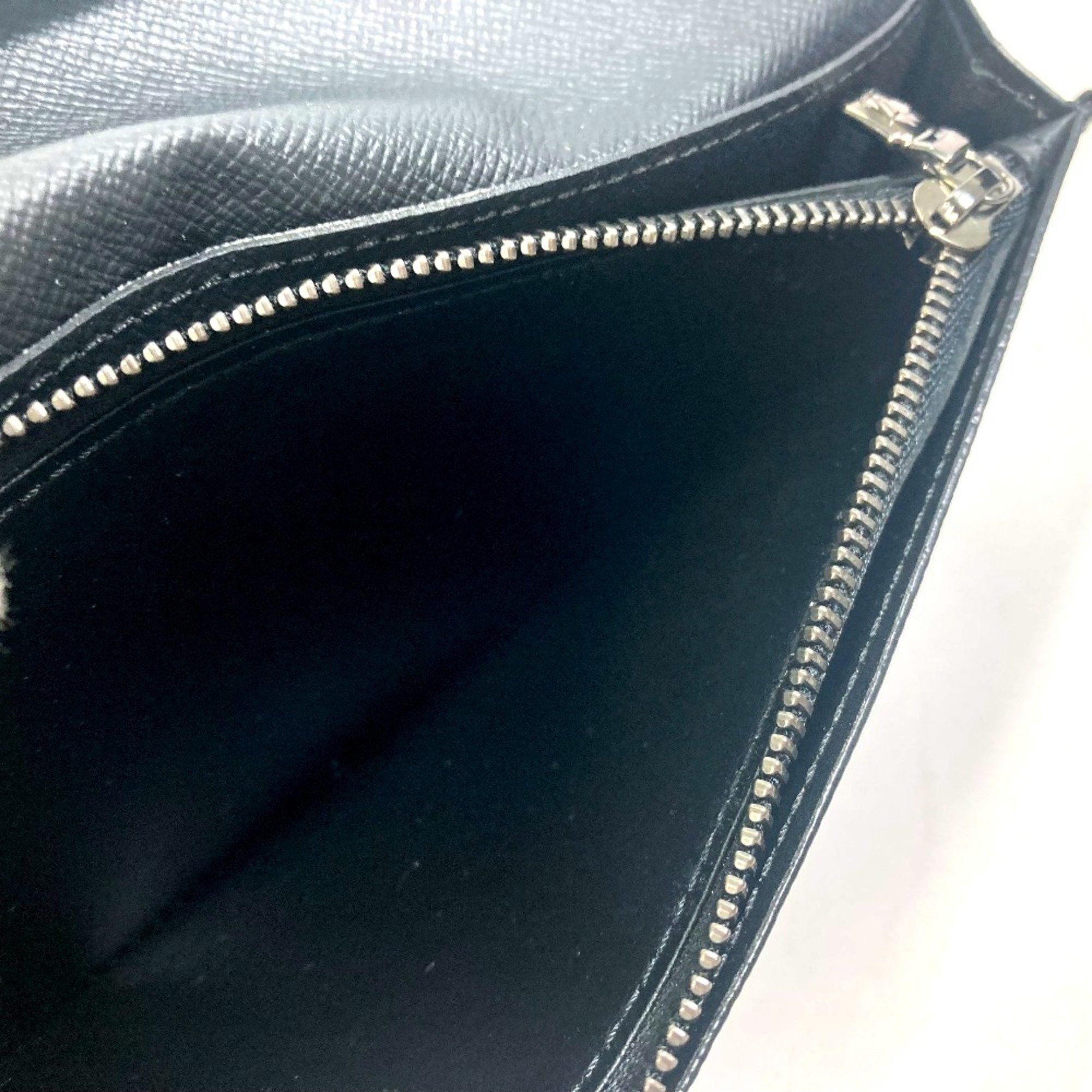 Louis Vuitton Louis Vuitton M61697 MonogramEclipse Folded wallet Long Wallet Black Size ONE SIZE - 12 Thumbnail