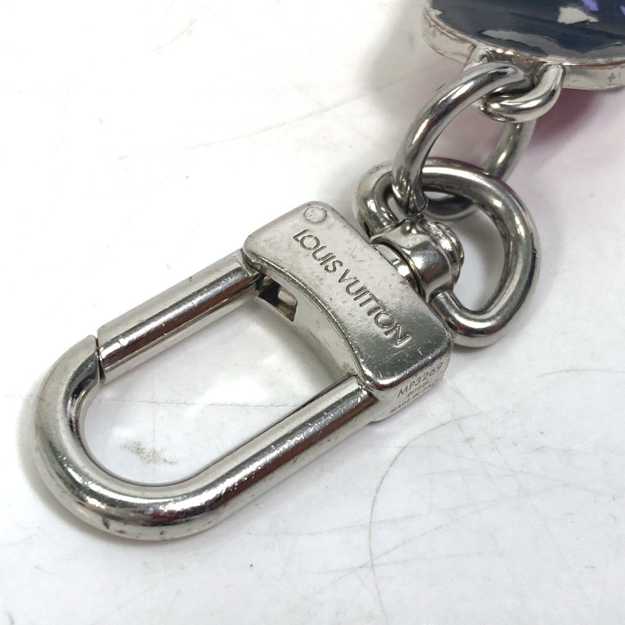 Louis Vuitton Louis Vuitton MP3269 skateboard Bag Charm Key Holder Black Multicolore Size ONE SIZE - 6 Thumbnail