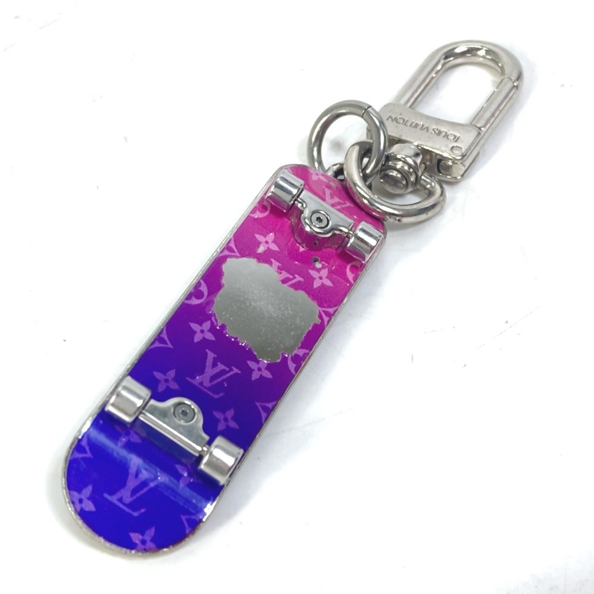 Louis Vuitton Louis Vuitton MP3269 skateboard Bag Charm Key Holder Black Multicolore Size ONE SIZE - 2 Thumbnail