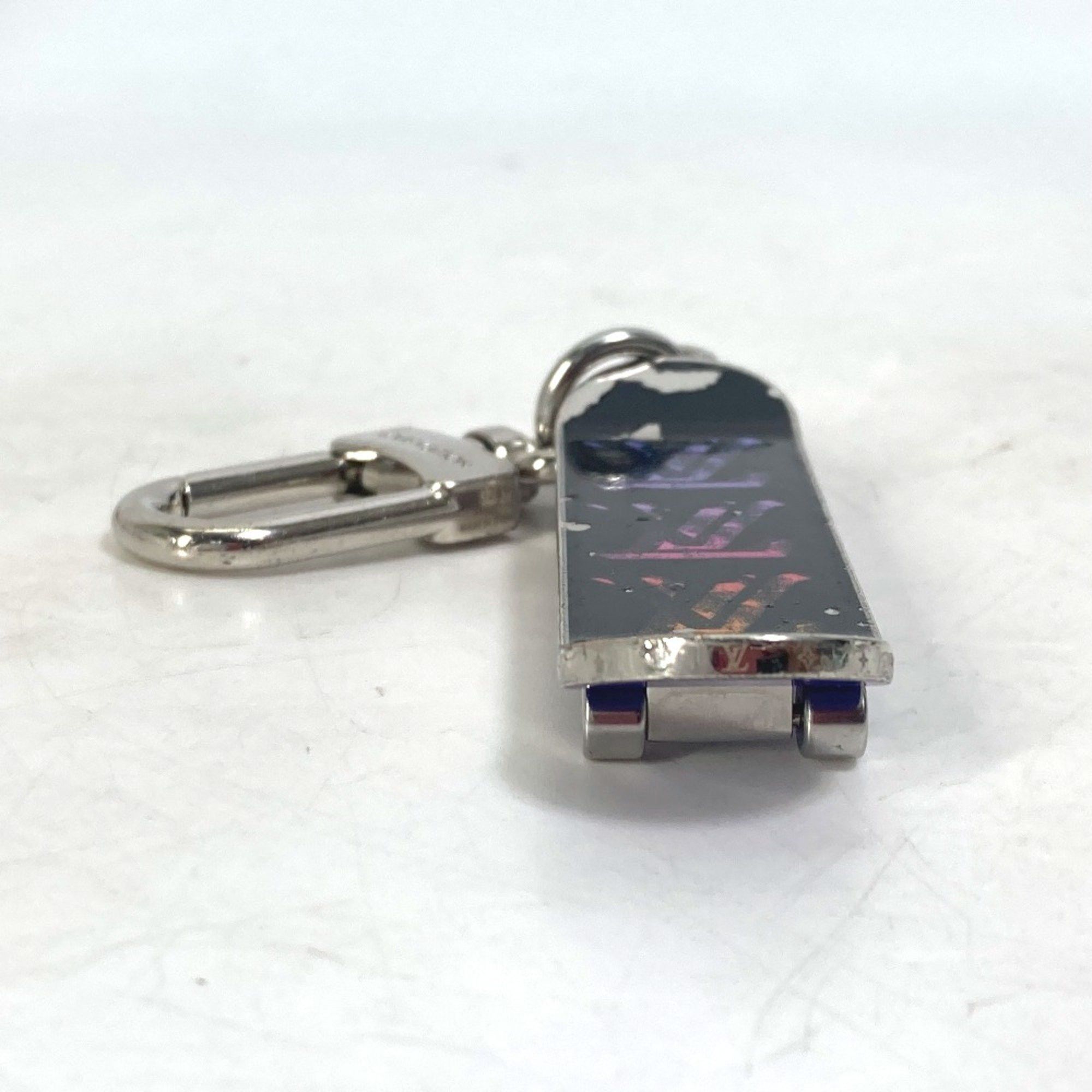 Louis Vuitton Louis Vuitton MP3269 skateboard Bag Charm Key Holder Black Multicolore Size ONE SIZE - 8 Thumbnail