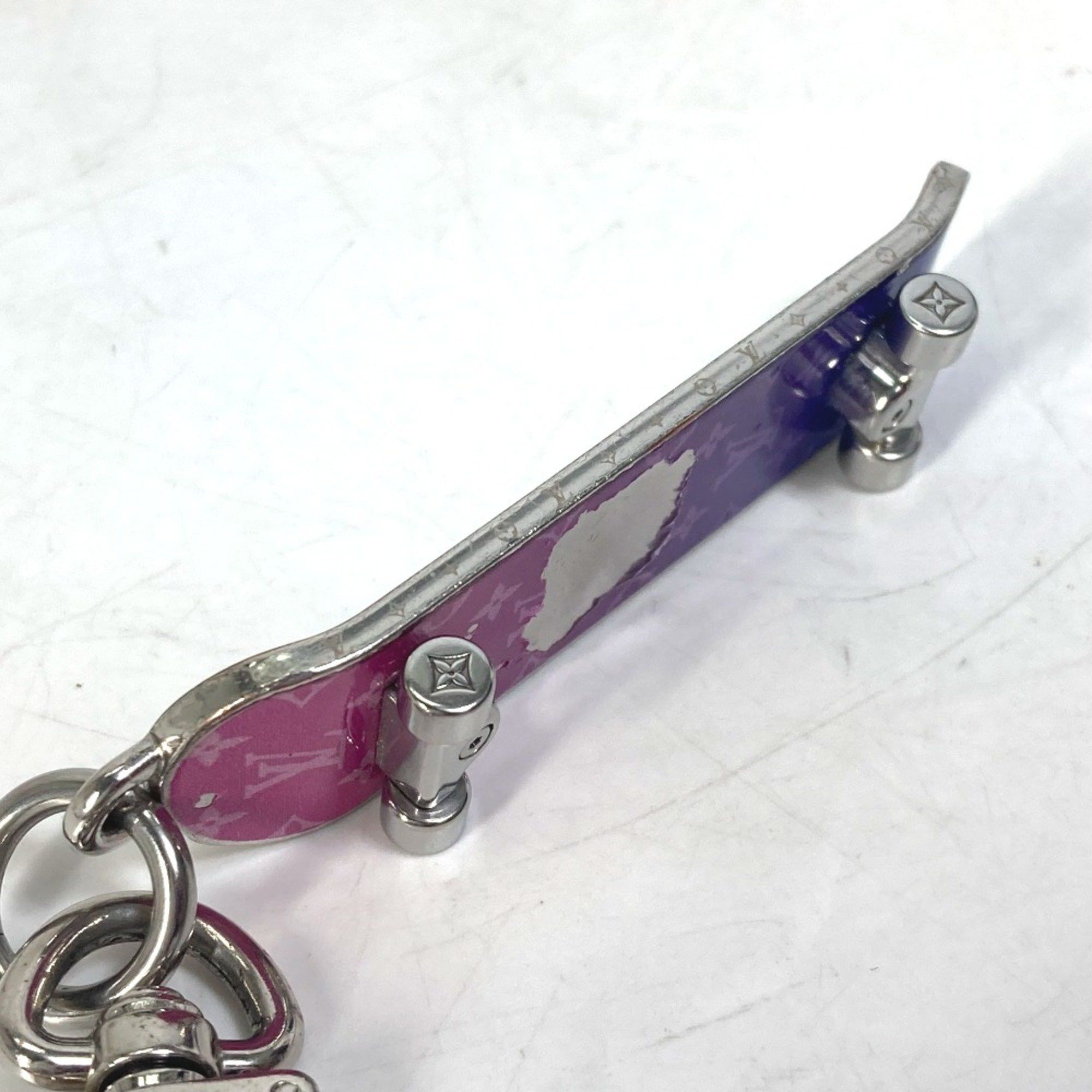 Louis Vuitton Louis Vuitton MP3269 skateboard Bag Charm Key Holder Black Multicolore Size ONE SIZE - 4 Thumbnail