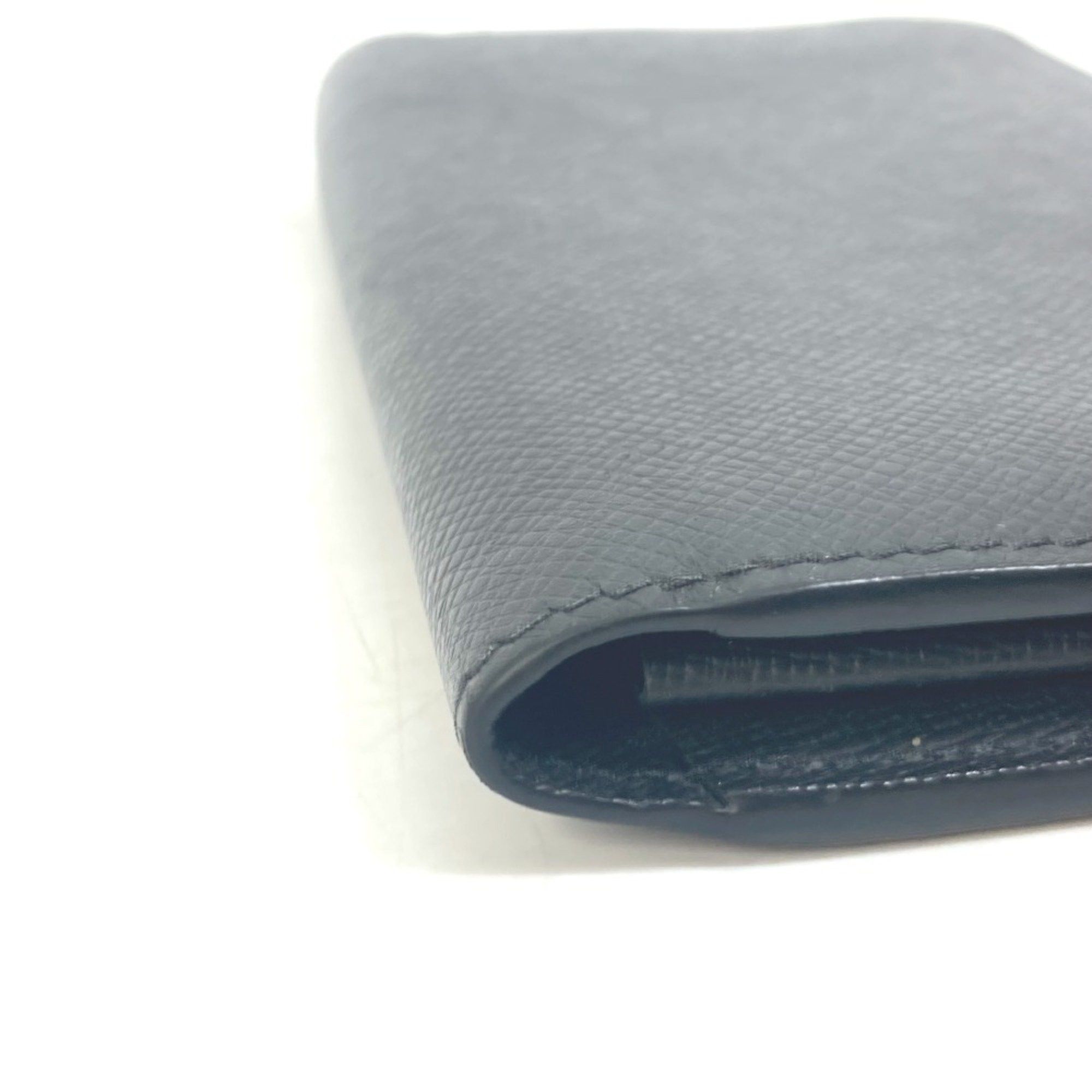 Louis Vuitton Louis Vuitton M69409 Taiga With strap Long Wallet Ardoise Black Size ONE SIZE - 8 Thumbnail