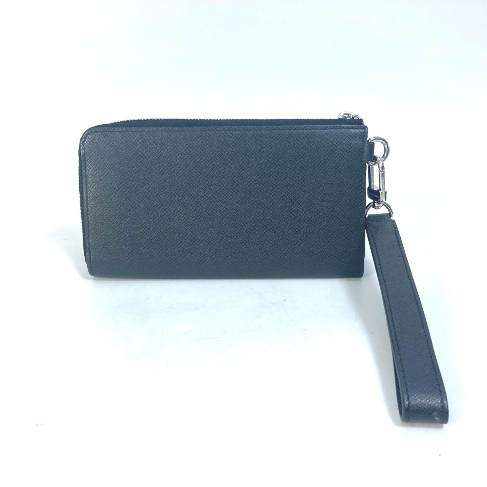 Louis Vuitton Louis Vuitton M69409 Taiga With strap Long Wallet Ardoise Black Size ONE SIZE - 2 Thumbnail