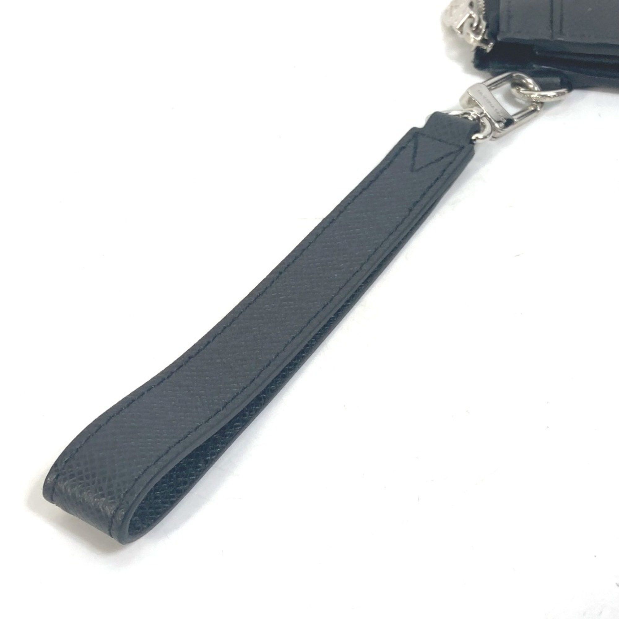 Louis Vuitton Louis Vuitton M69409 Taiga With strap Long Wallet Ardoise Black Size ONE SIZE - 11 Thumbnail