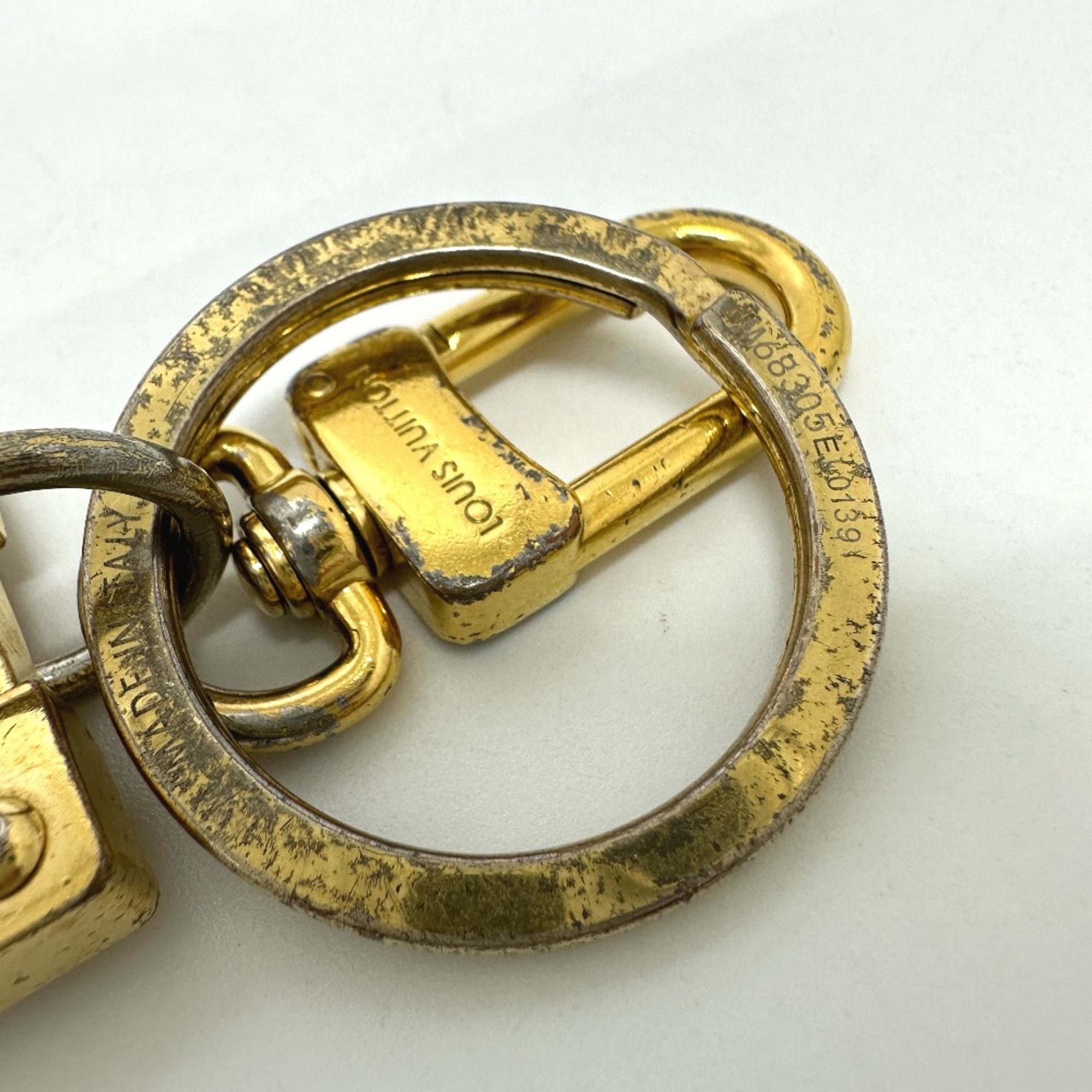 Louis Vuitton Louis Vuitton M68305 Monogram Key Holder Accessories Bag Charm Key Holder Gold Size ONE SIZE - 10 Thumbnail