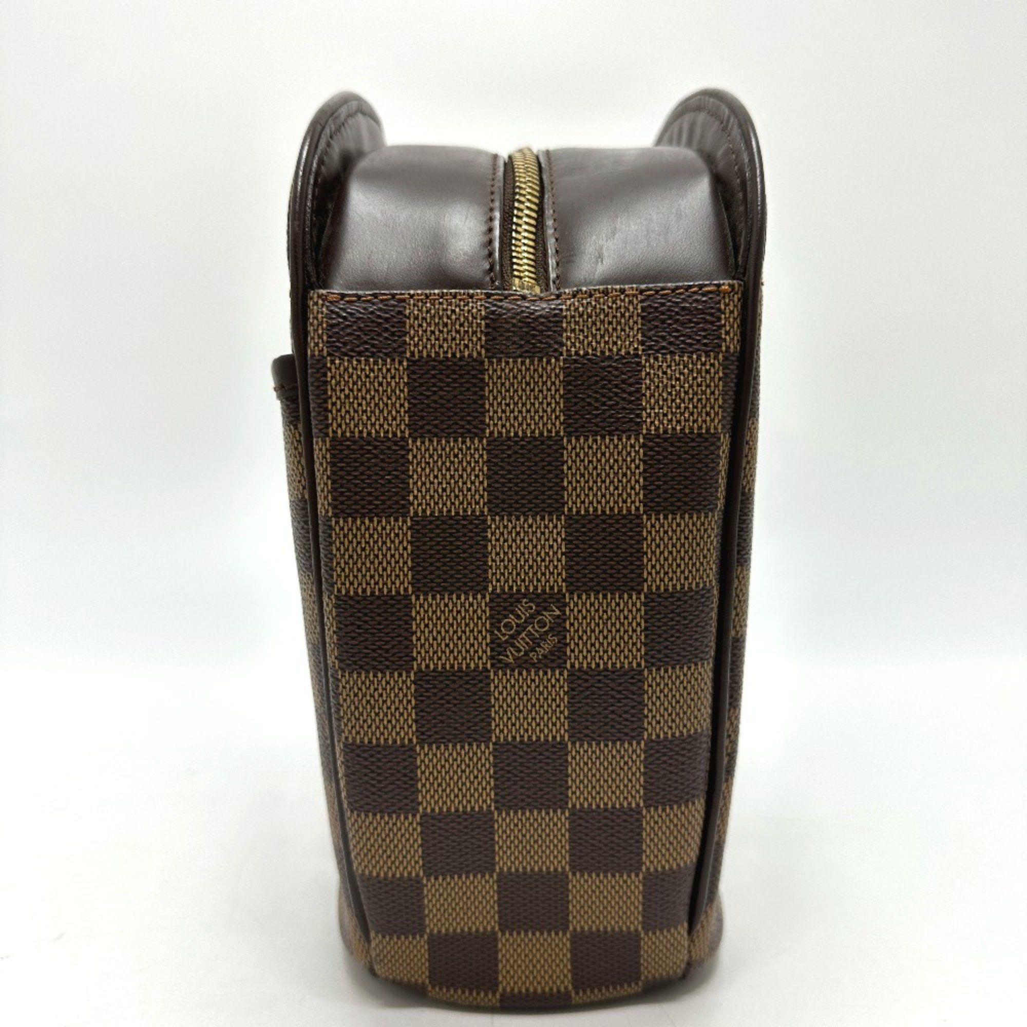 Louis Vuitton Louis Vuitton N51282 Damier Bag Hand Bag Ebene Brown Size ONE SIZE - 4 Thumbnail