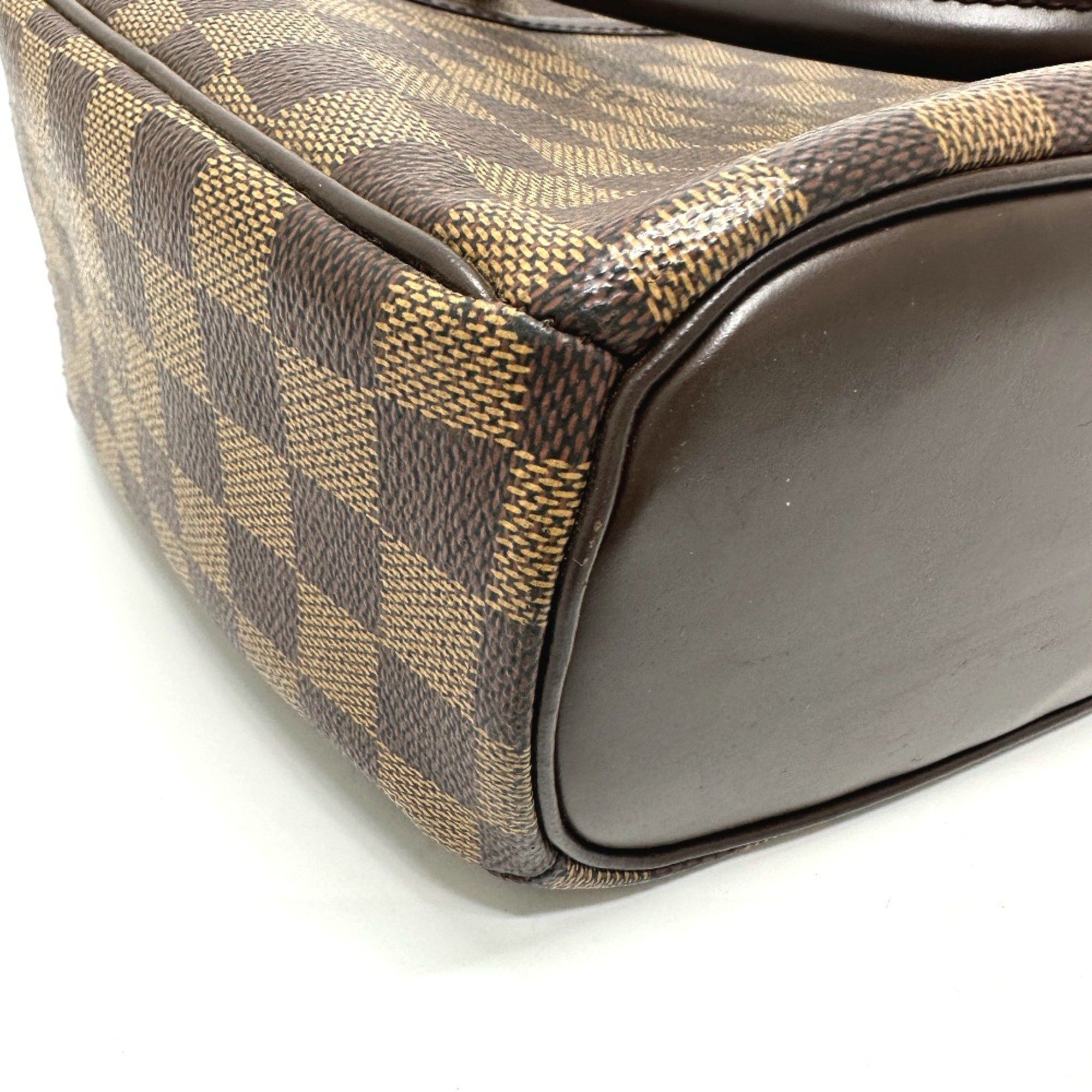 Louis Vuitton Louis Vuitton N51282 Damier Bag Hand Bag Ebene Brown Size ONE SIZE - 7 Thumbnail