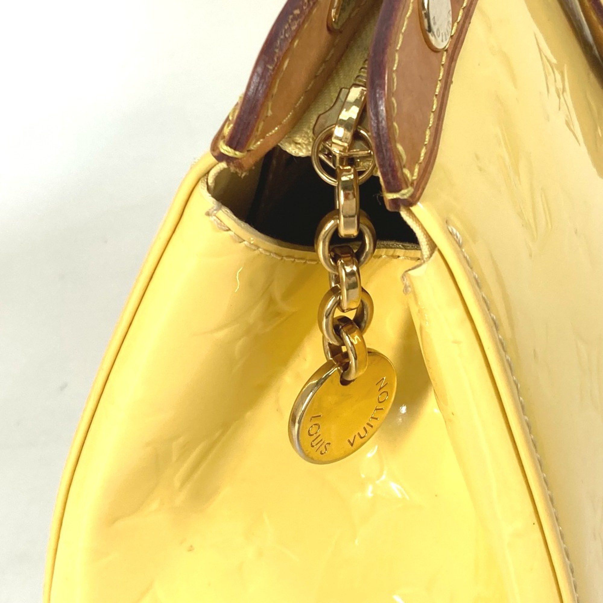 Louis Vuitton Louis Vuitton M90108 MonogramVernis Bag Hand Bag Citrine yellow Size ONE SIZE - 5 Thumbnail