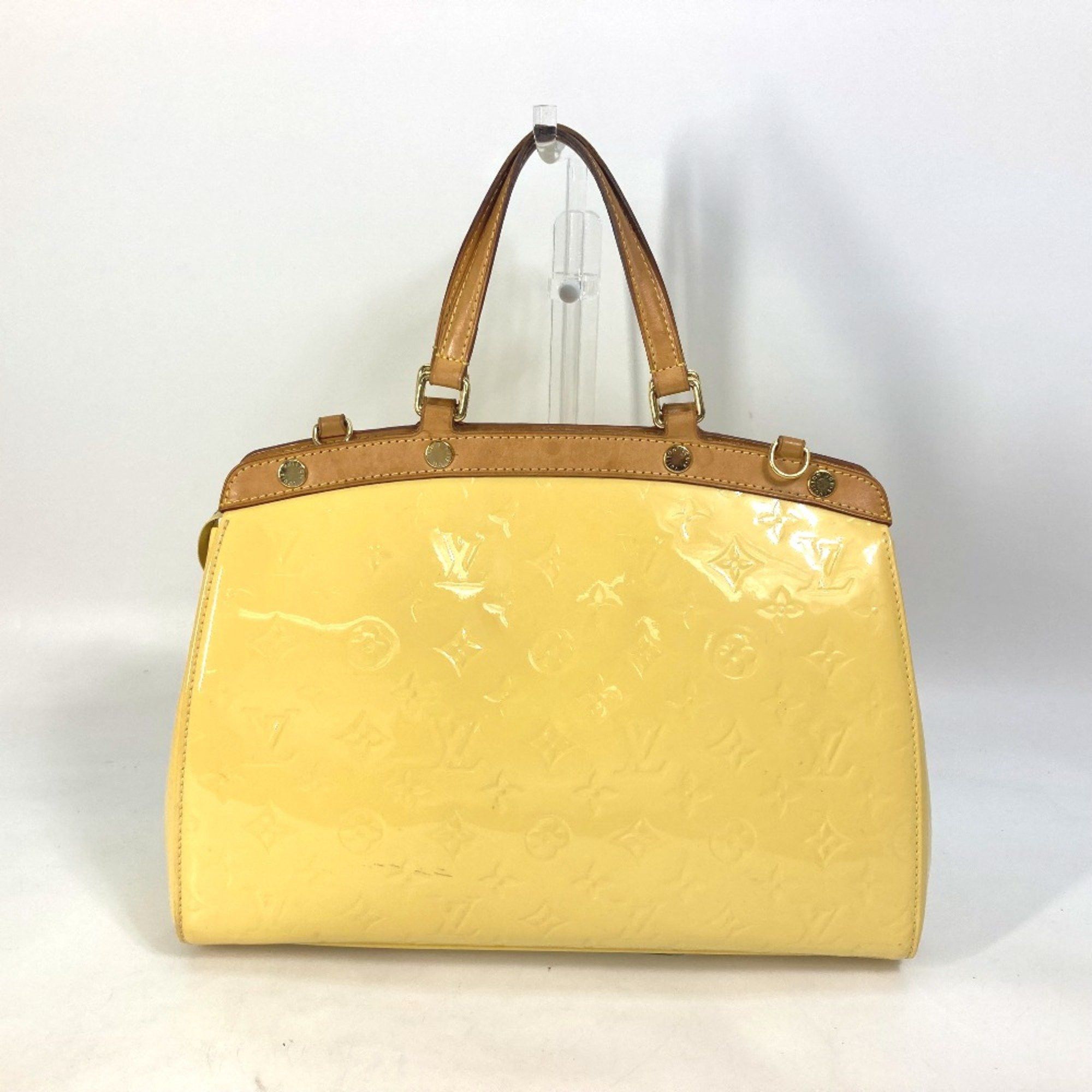 Louis Vuitton Louis Vuitton M90108 MonogramVernis Bag Hand Bag Citrine yellow Size ONE SIZE - 2 Thumbnail