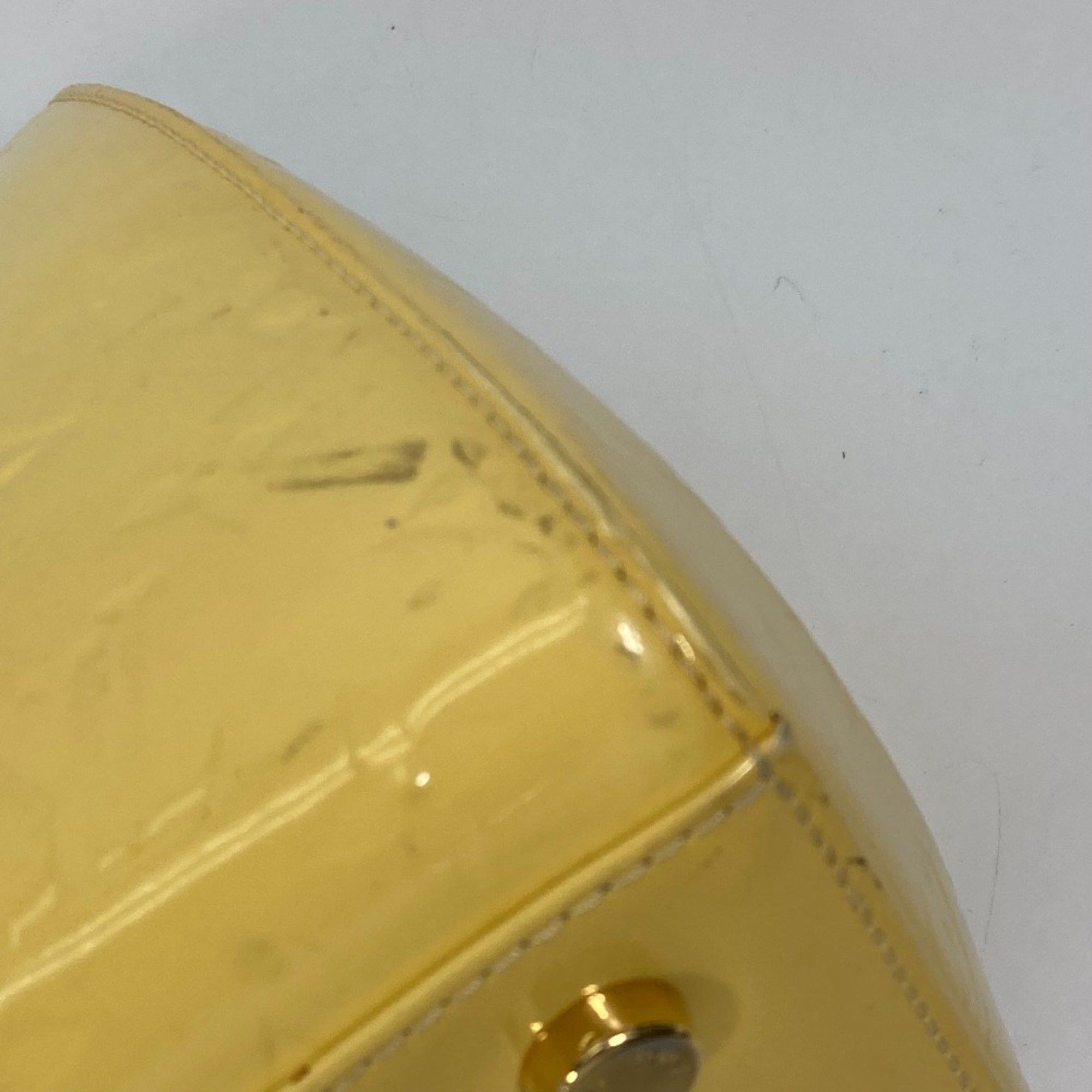 Louis Vuitton Louis Vuitton M90108 MonogramVernis Bag Hand Bag Citrine yellow Size ONE SIZE - 9 Thumbnail