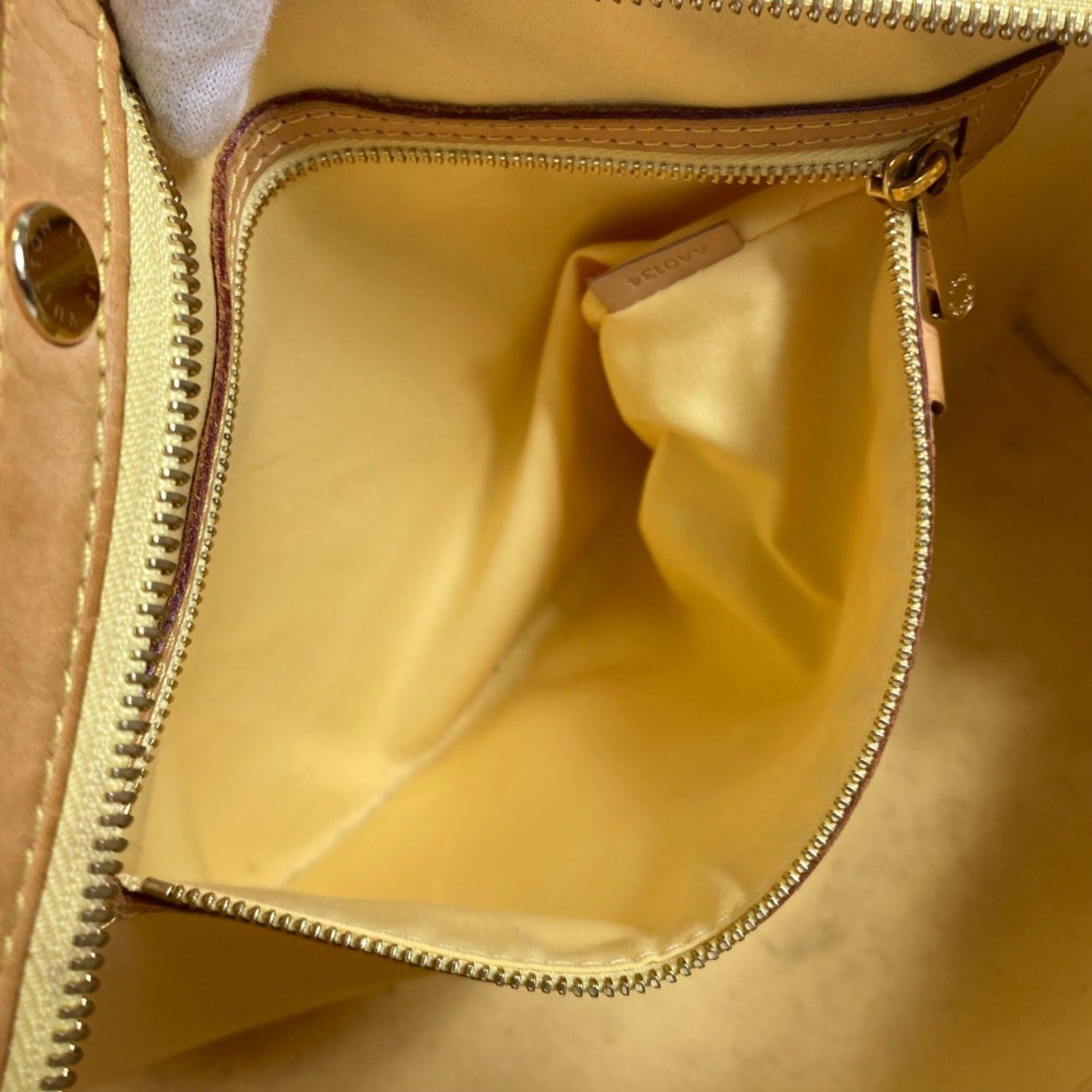 Louis Vuitton Louis Vuitton M90108 MonogramVernis Bag Hand Bag Citrine yellow Size ONE SIZE - 13 Thumbnail