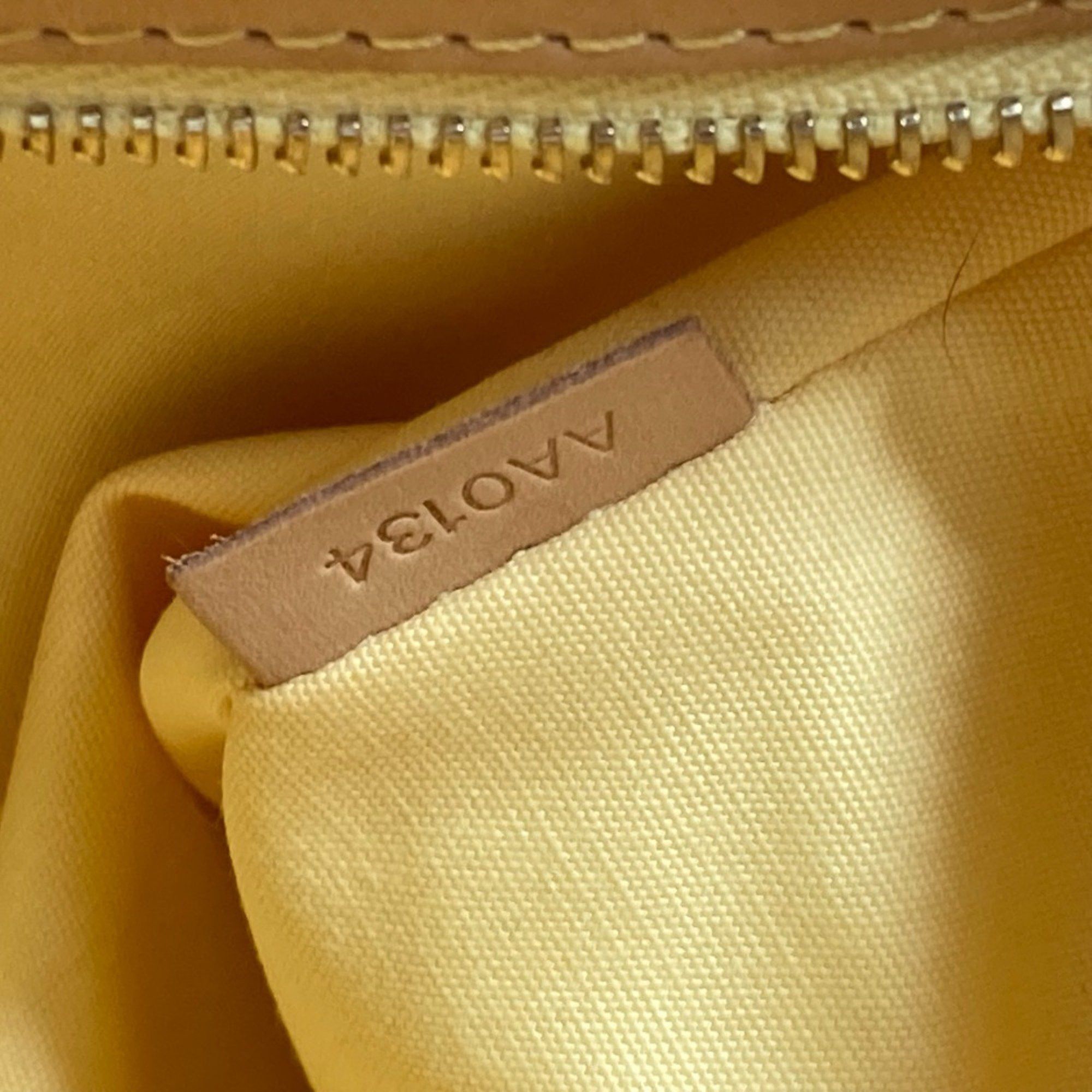 Louis Vuitton Louis Vuitton M90108 MonogramVernis Bag Hand Bag Citrine yellow Size ONE SIZE - 14 Thumbnail