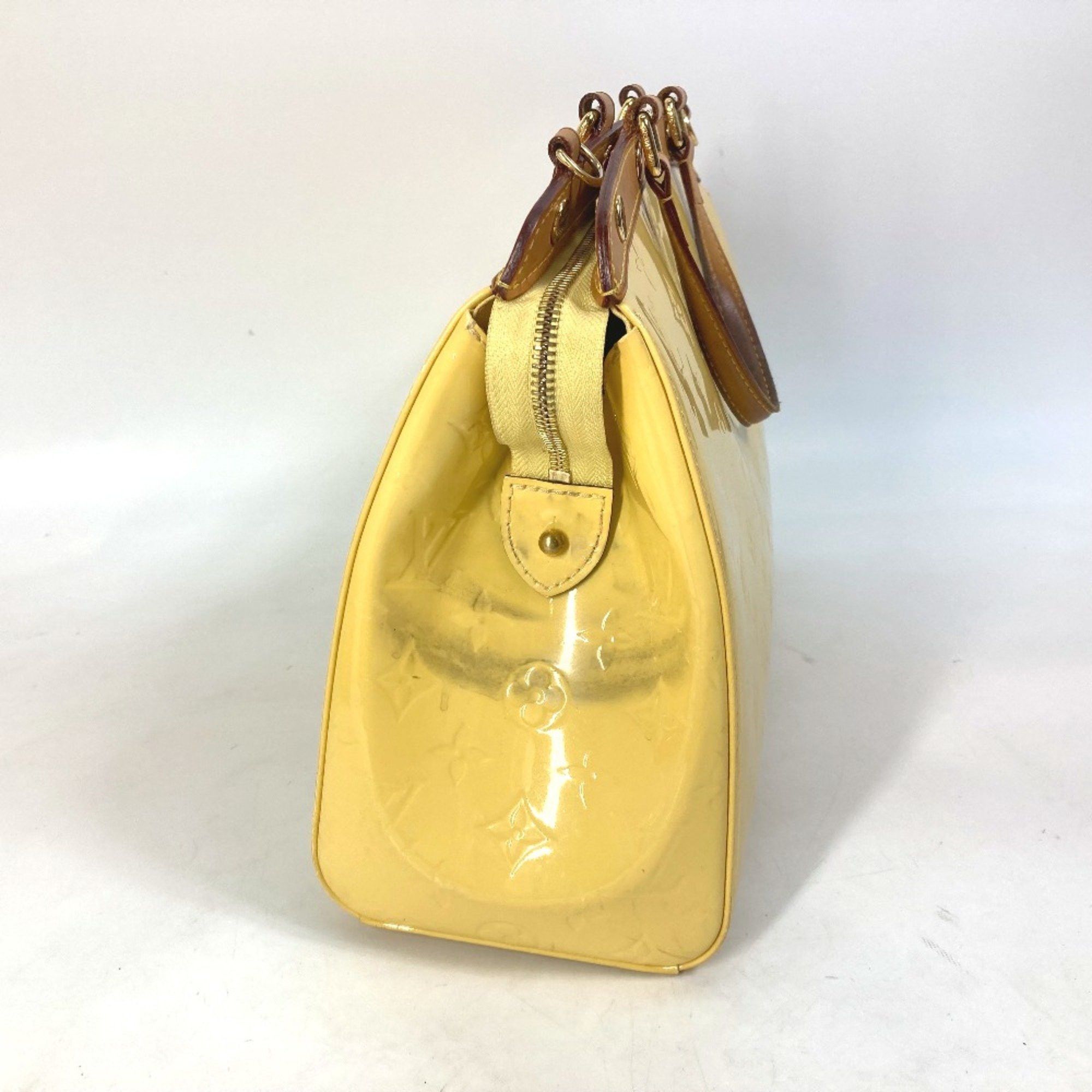 Louis Vuitton Louis Vuitton M90108 MonogramVernis Bag Hand Bag Citrine yellow Size ONE SIZE - 3 Thumbnail