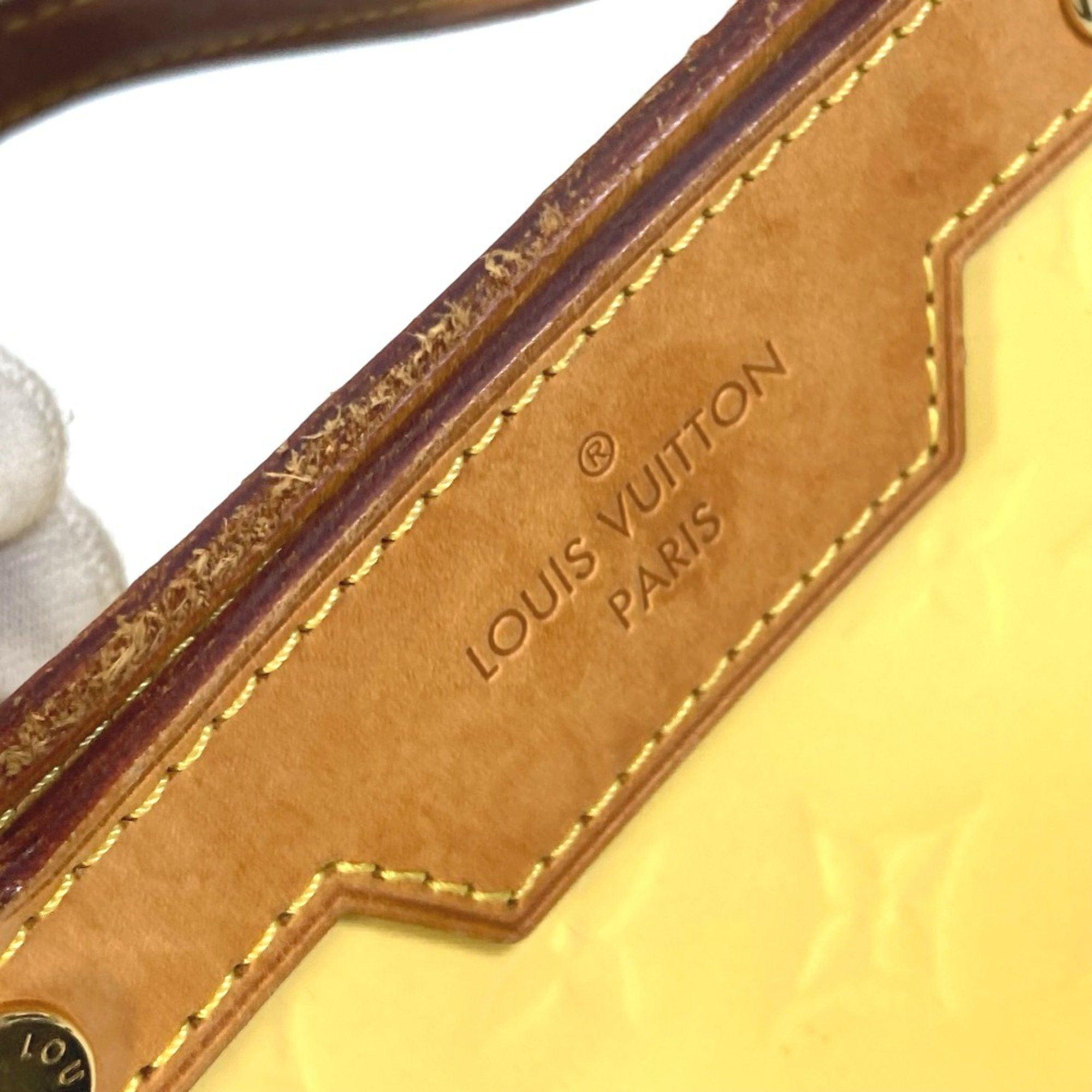 Louis Vuitton Louis Vuitton M90108 MonogramVernis Bag Hand Bag Citrine yellow Size ONE SIZE - 6 Thumbnail