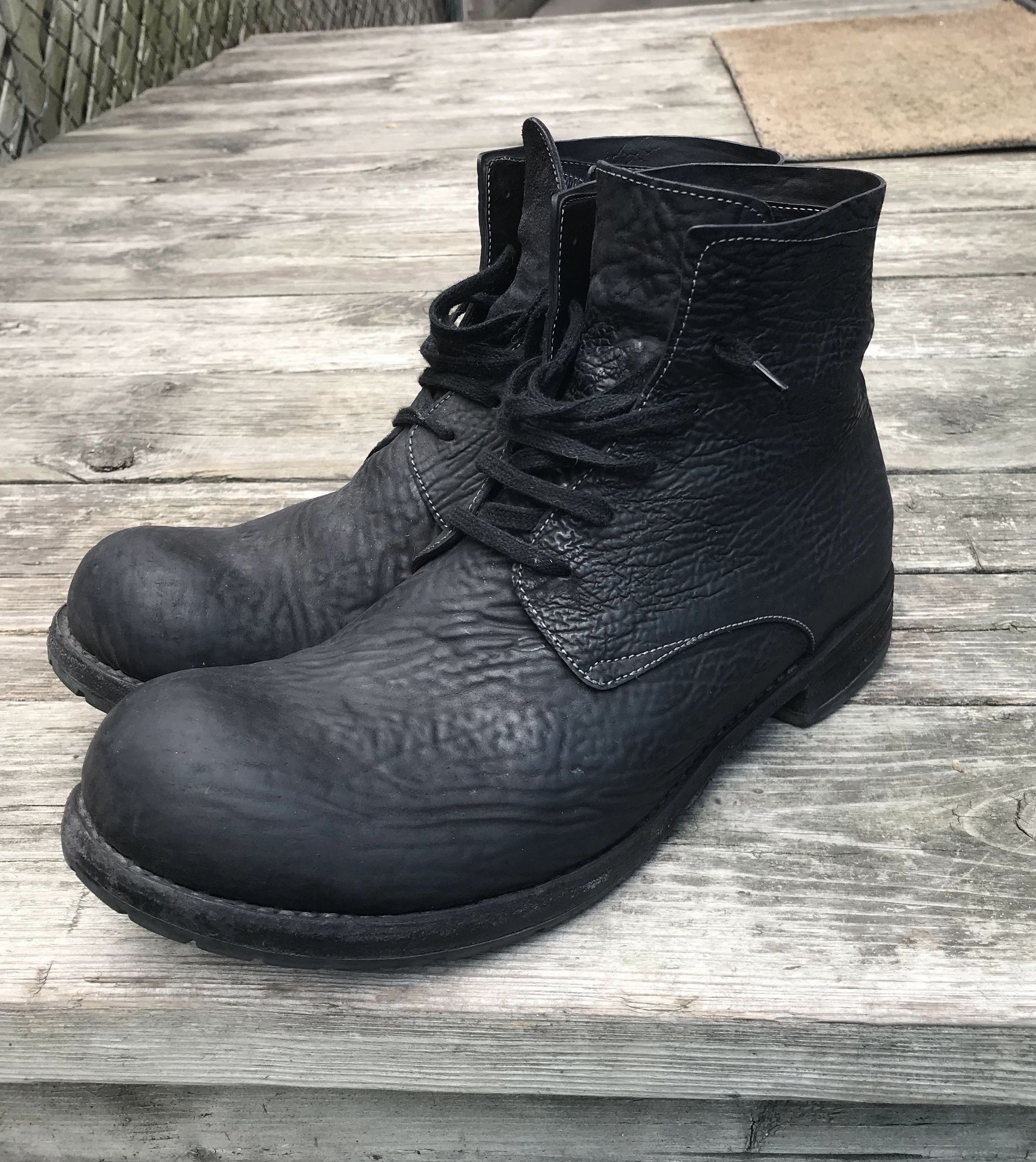 image of A1923 Reverse Horse Work Boot in Black, Men's (Size 10)