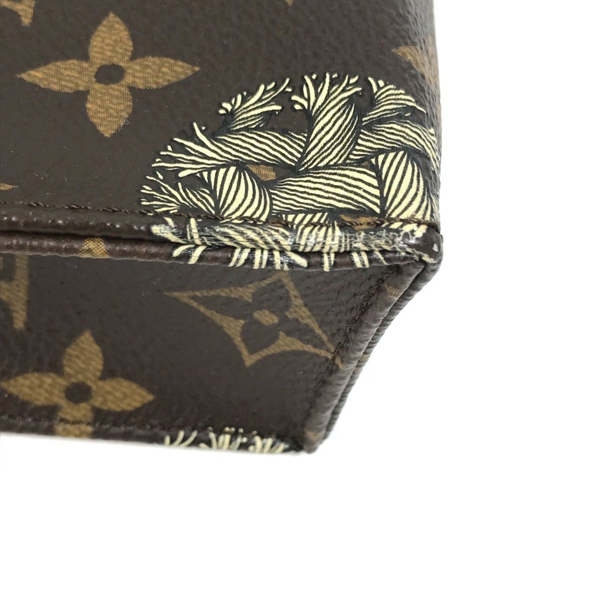 Louis Vuitton Louis Vuitton M41513 Monogram Christopher Nemeth Rope Bag Cluch Bag Clutch bag Brown Size ONE SIZE - 7 Thumbnail