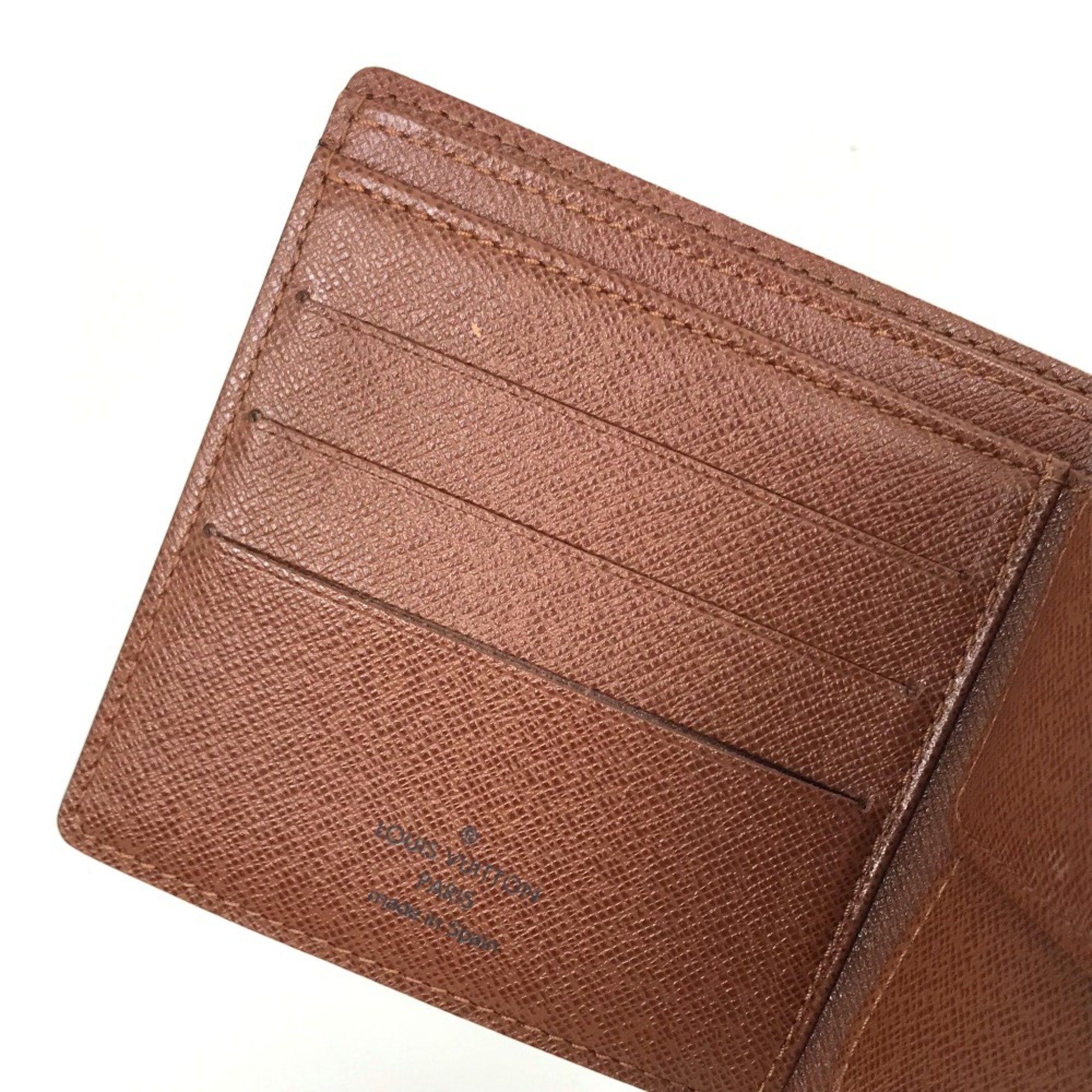 Louis Vuitton Louis Vuitton M61675 Monogram Short wallet Compact wallet Folded wallet Brown Size ONE SIZE - 11 Thumbnail