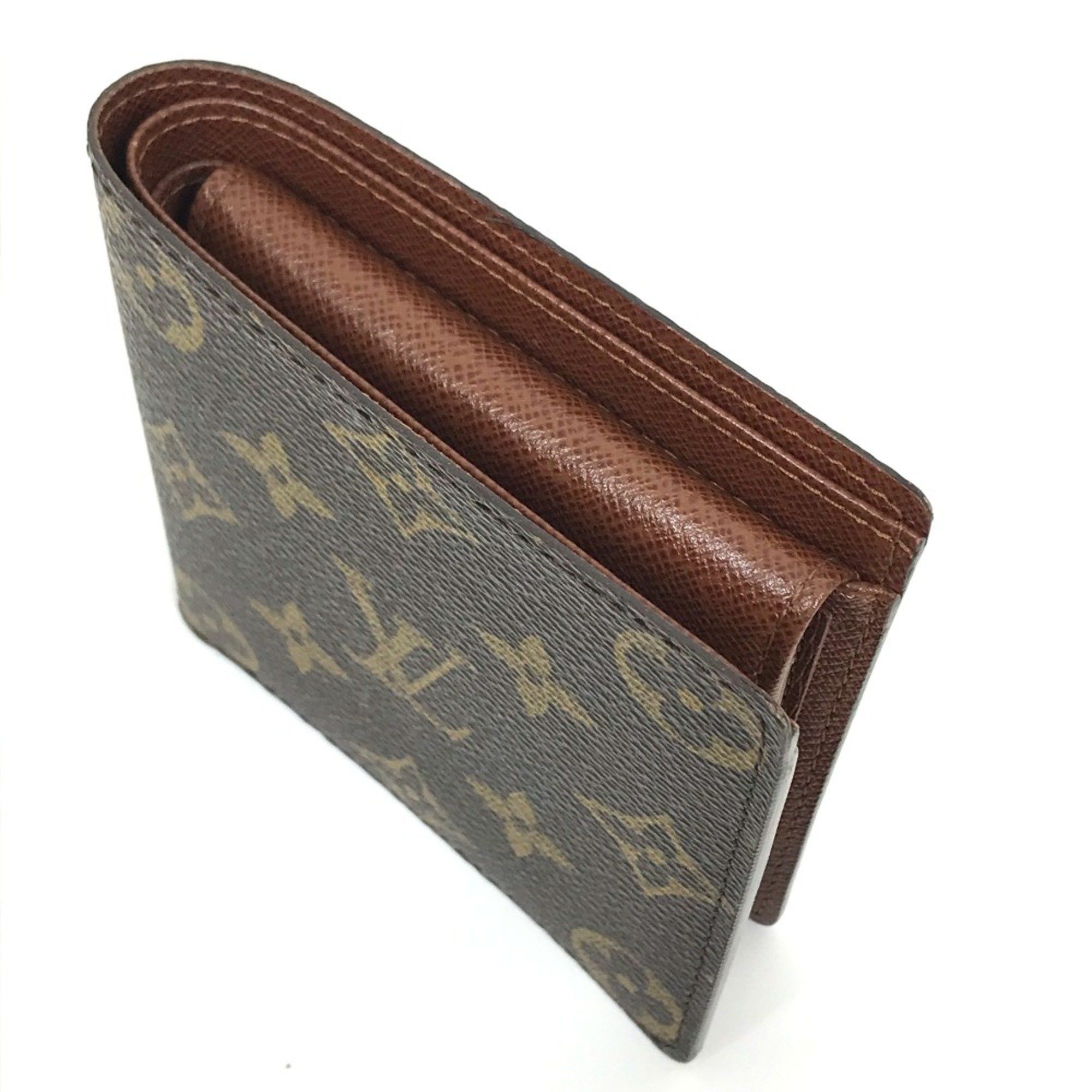 Louis Vuitton Louis Vuitton M61675 Monogram Short wallet Compact wallet Folded wallet Brown Size ONE SIZE - 5 Thumbnail