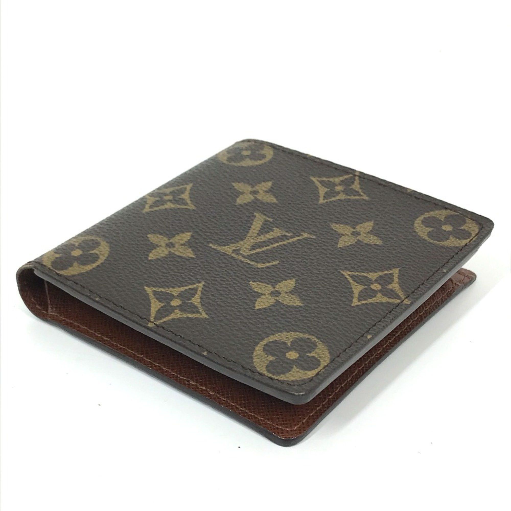 Louis Vuitton Louis Vuitton M61675 Monogram Short wallet Compact wallet Folded wallet Brown Size ONE SIZE - 4 Thumbnail