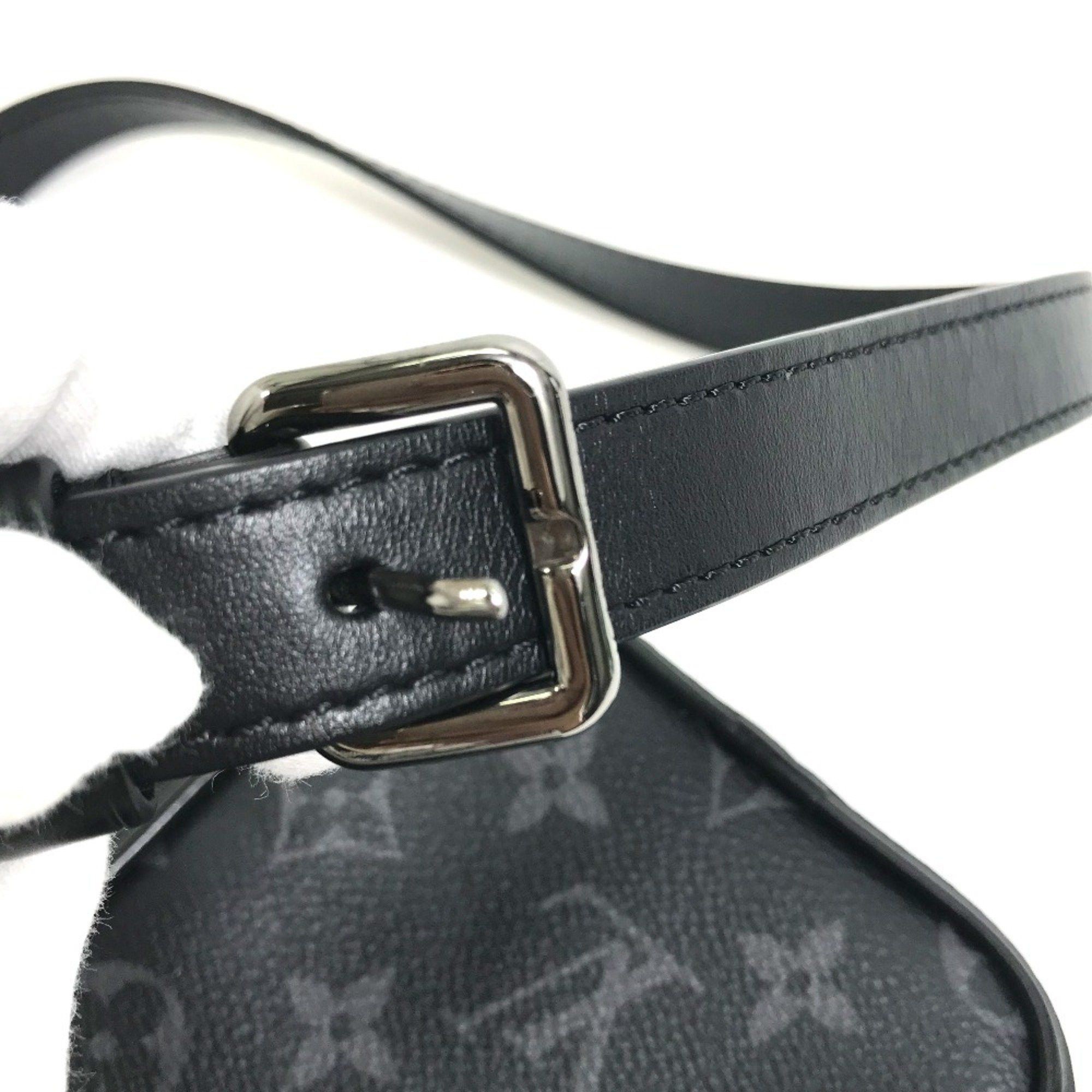 Louis Vuitton Louis Vuitton M45928 MonogramEclipse Trunk print Crossbody Shoulder Bag Black Size ONE SIZE - 9 Thumbnail