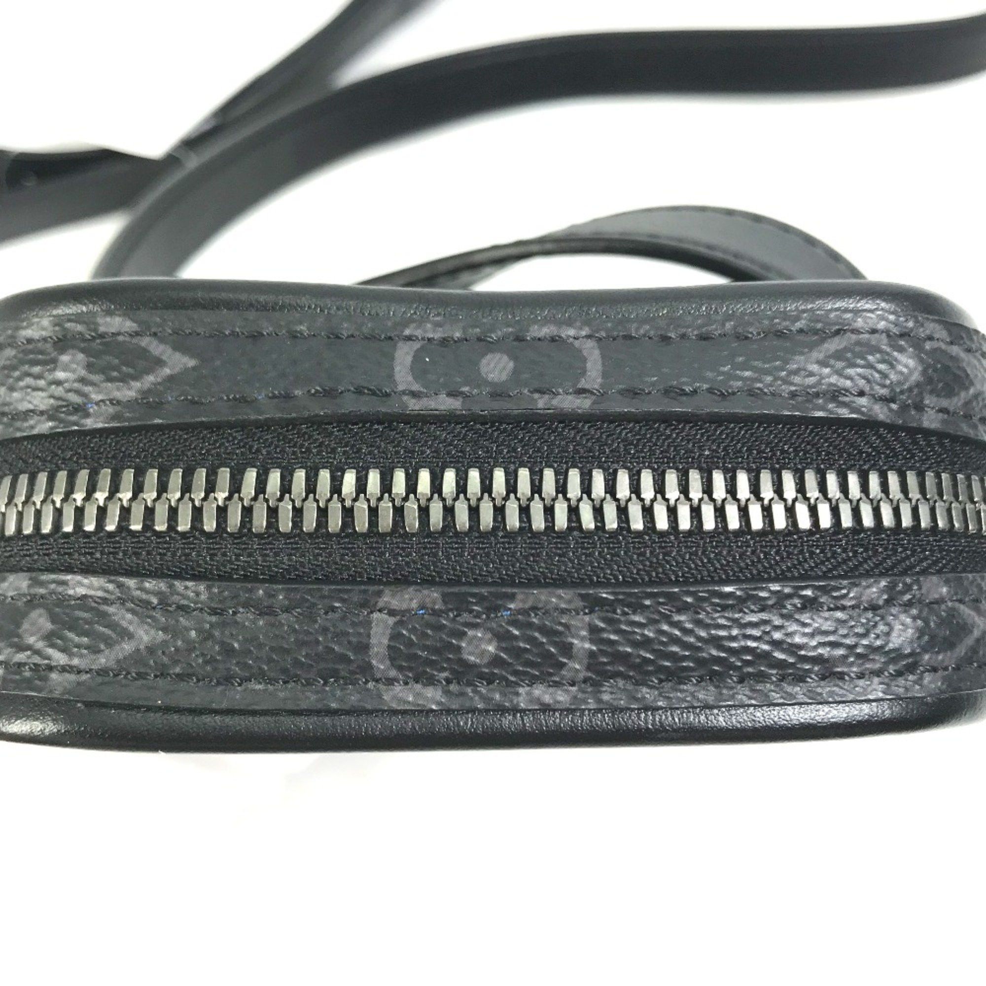 Louis Vuitton Louis Vuitton M45928 MonogramEclipse Trunk print Crossbody Shoulder Bag Black Size ONE SIZE - 6 Thumbnail